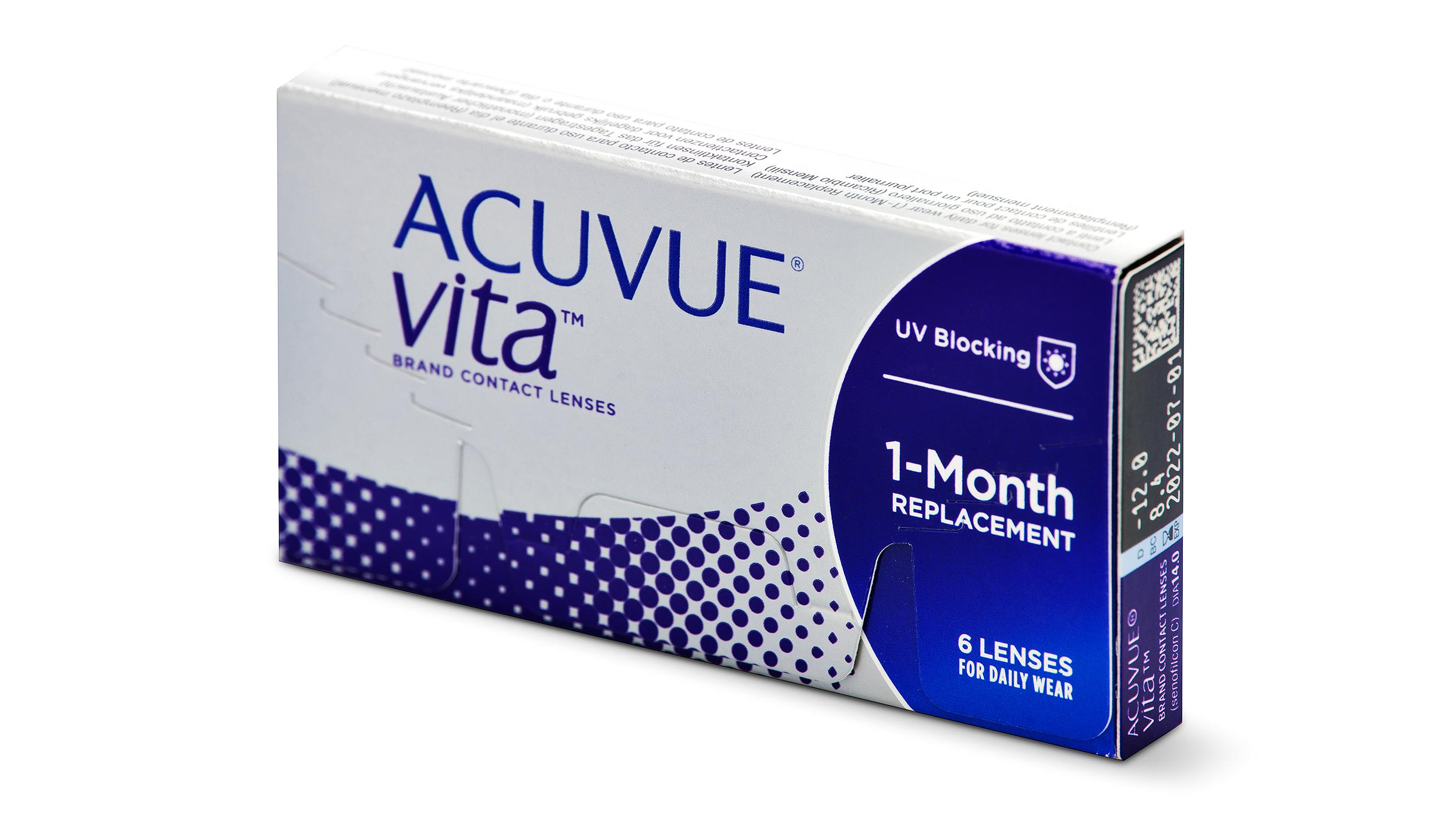 Lentes de contacto acuvue vita sale