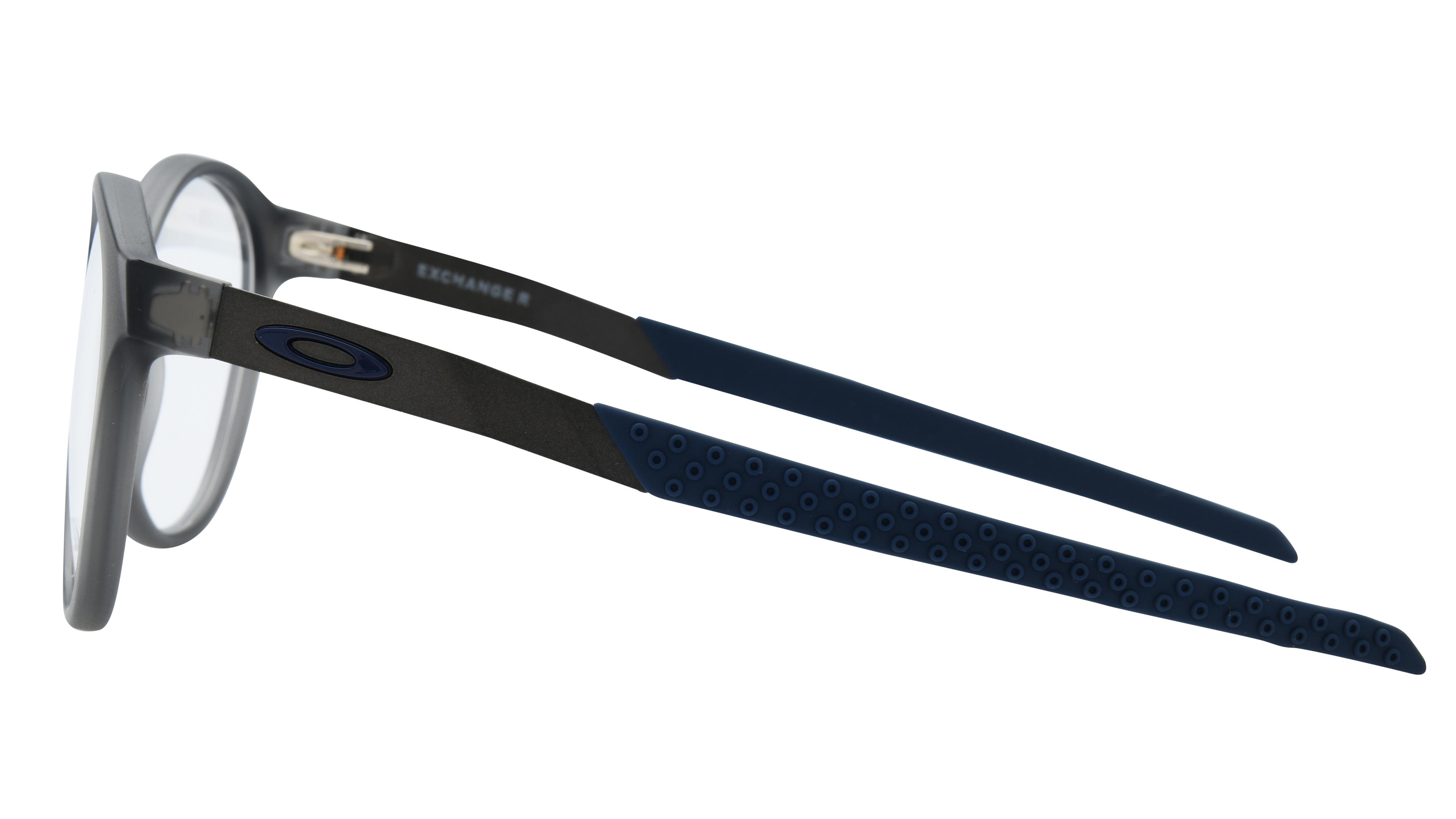 Lunettes de vue Oakley Homme Gris Ronde Ox8184 Gauche