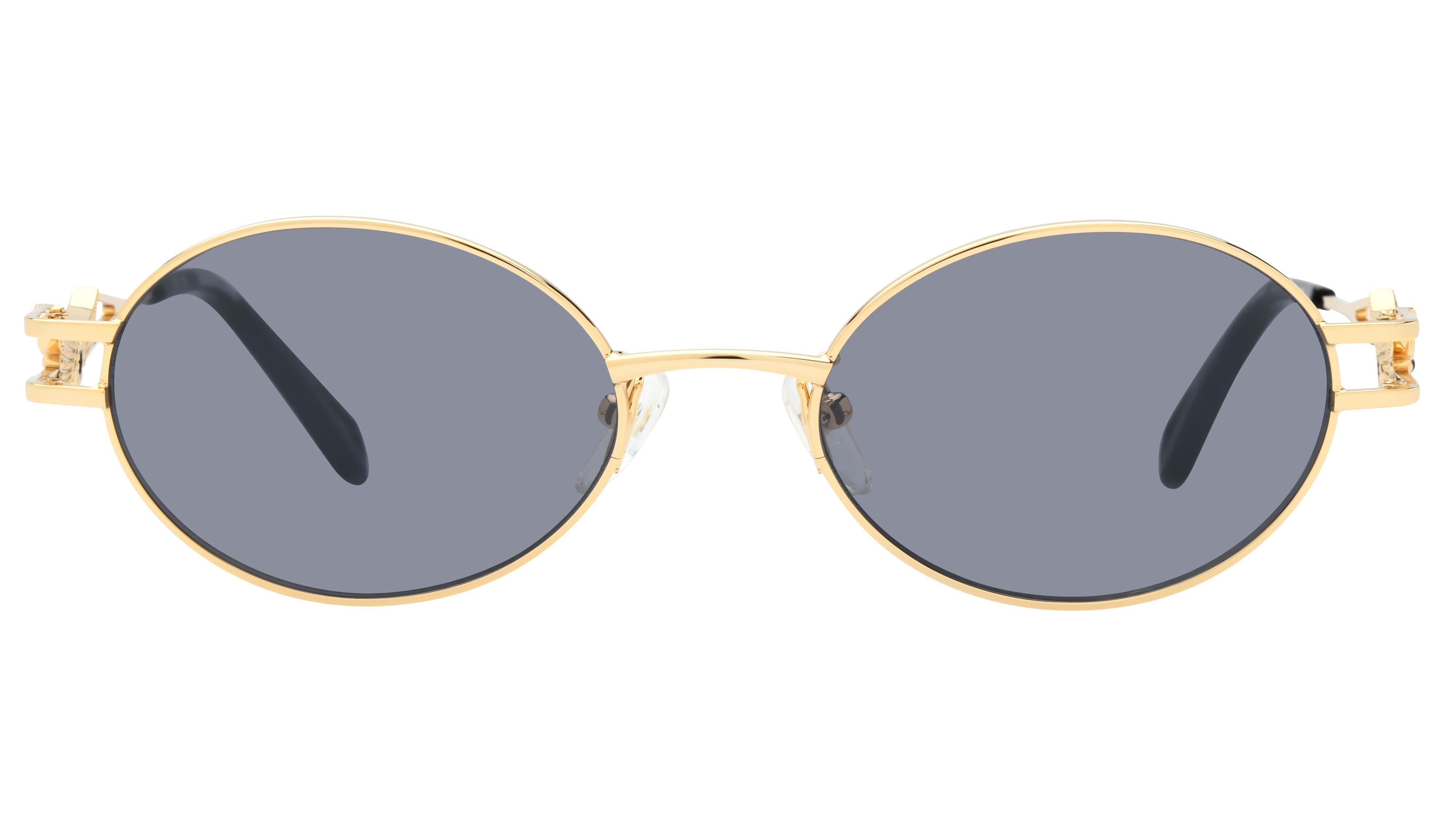 Lunettes de soleil Zadig & Voltaire Femme Or Ovale SZV464S Face