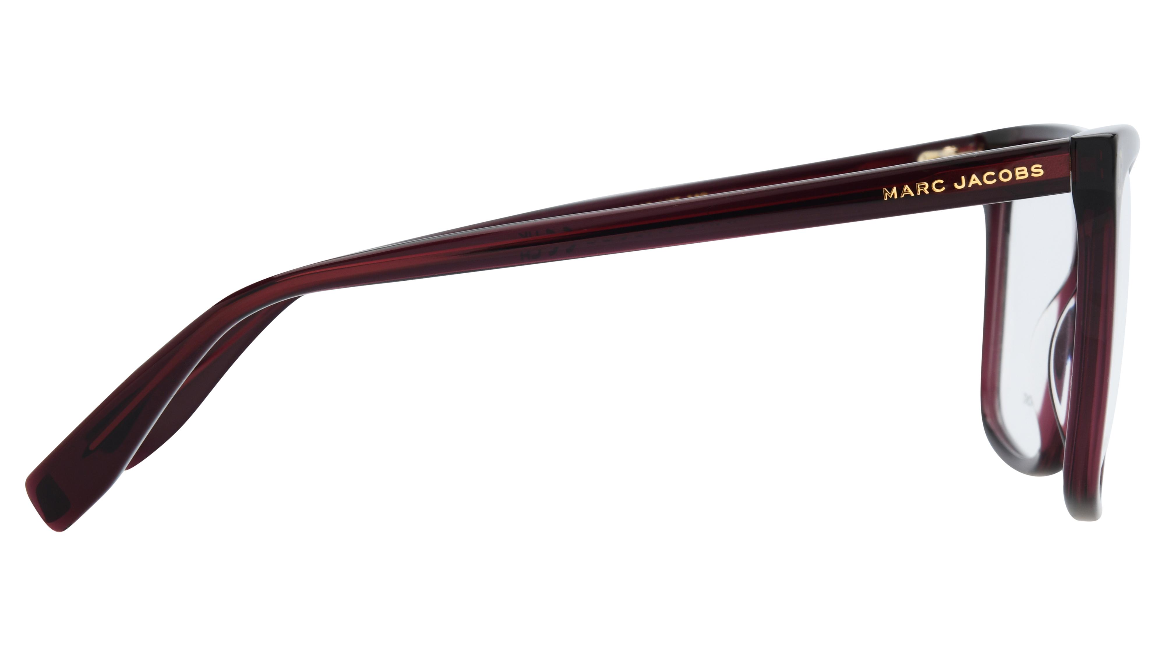 Lunettes de vue Marc Jacobs Femme Rouge Carré MJ Droite