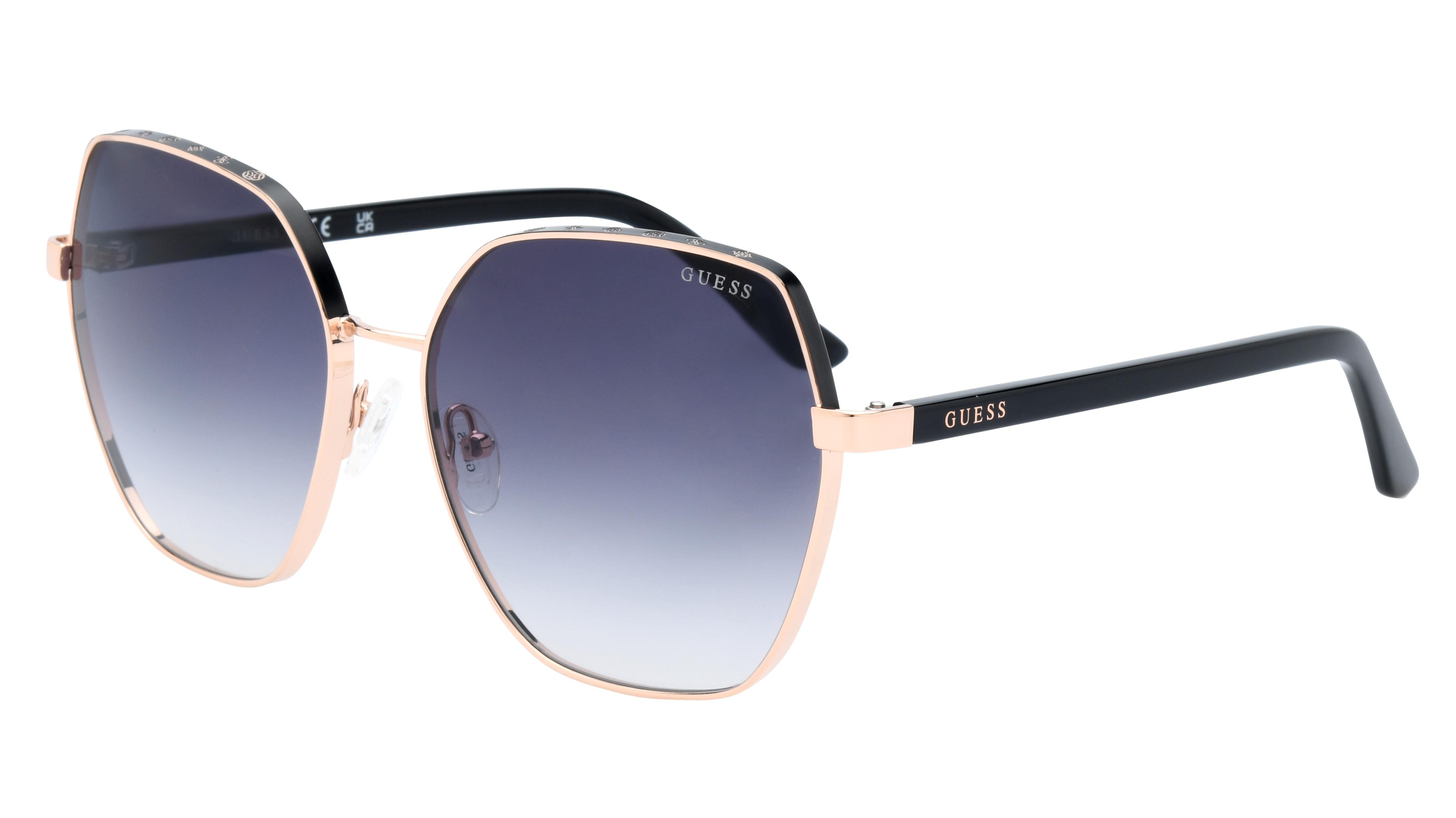 Lunettes de soleil Guess Femme Noir Papillon GU00108 Trois-Quart