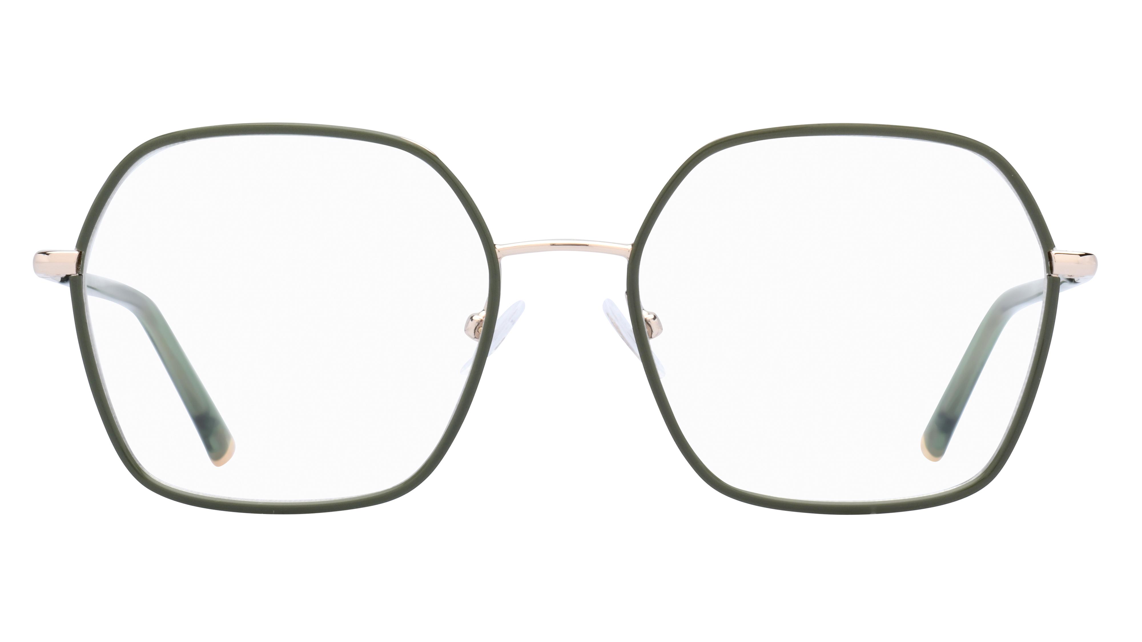Lunettes de vue Signature Krys Femme Vert Carré Ml2305 Face