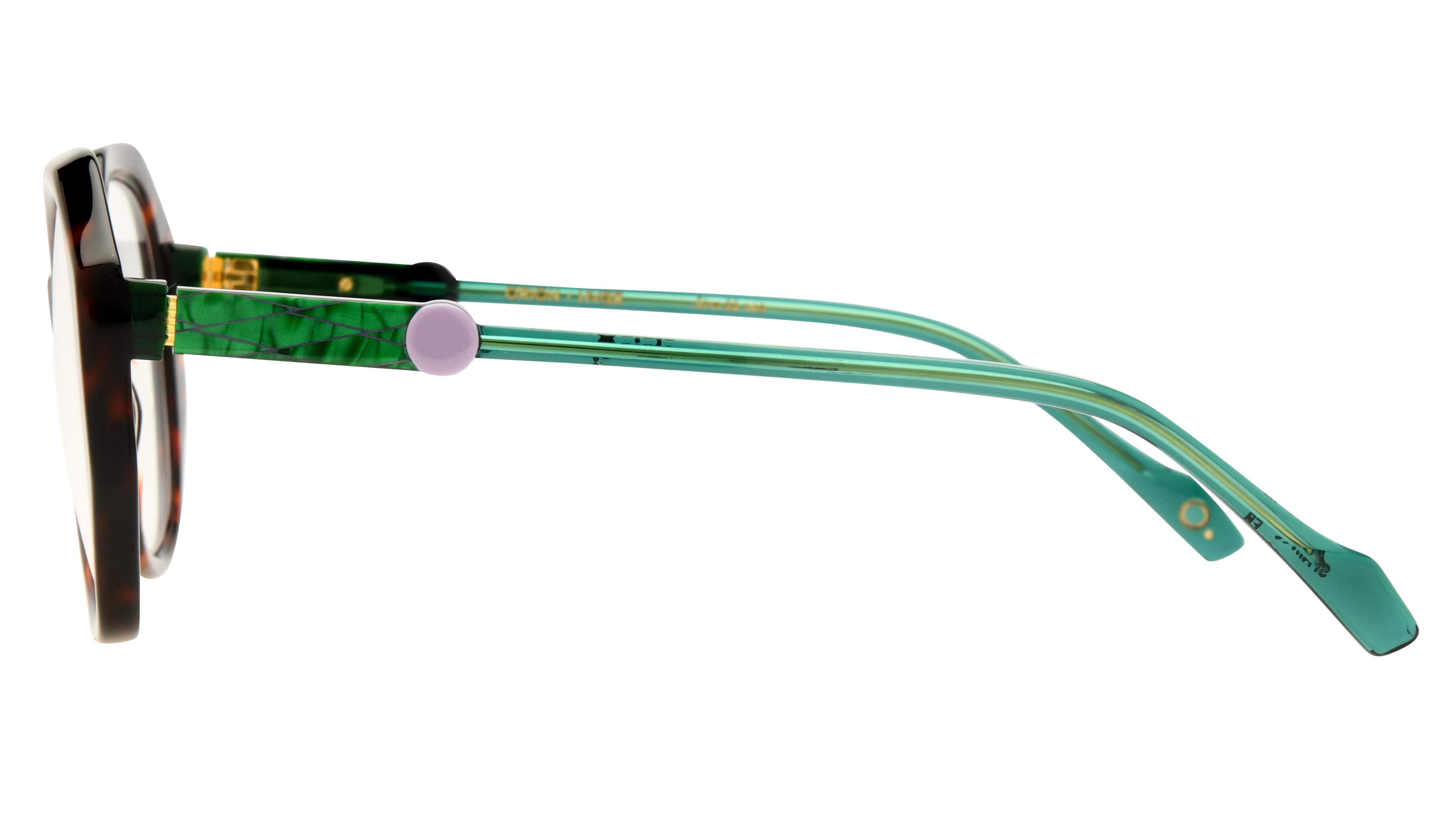 Lunettes de vue Etnia Barcelona Femme Écaille Ronde Orion51O Gauche