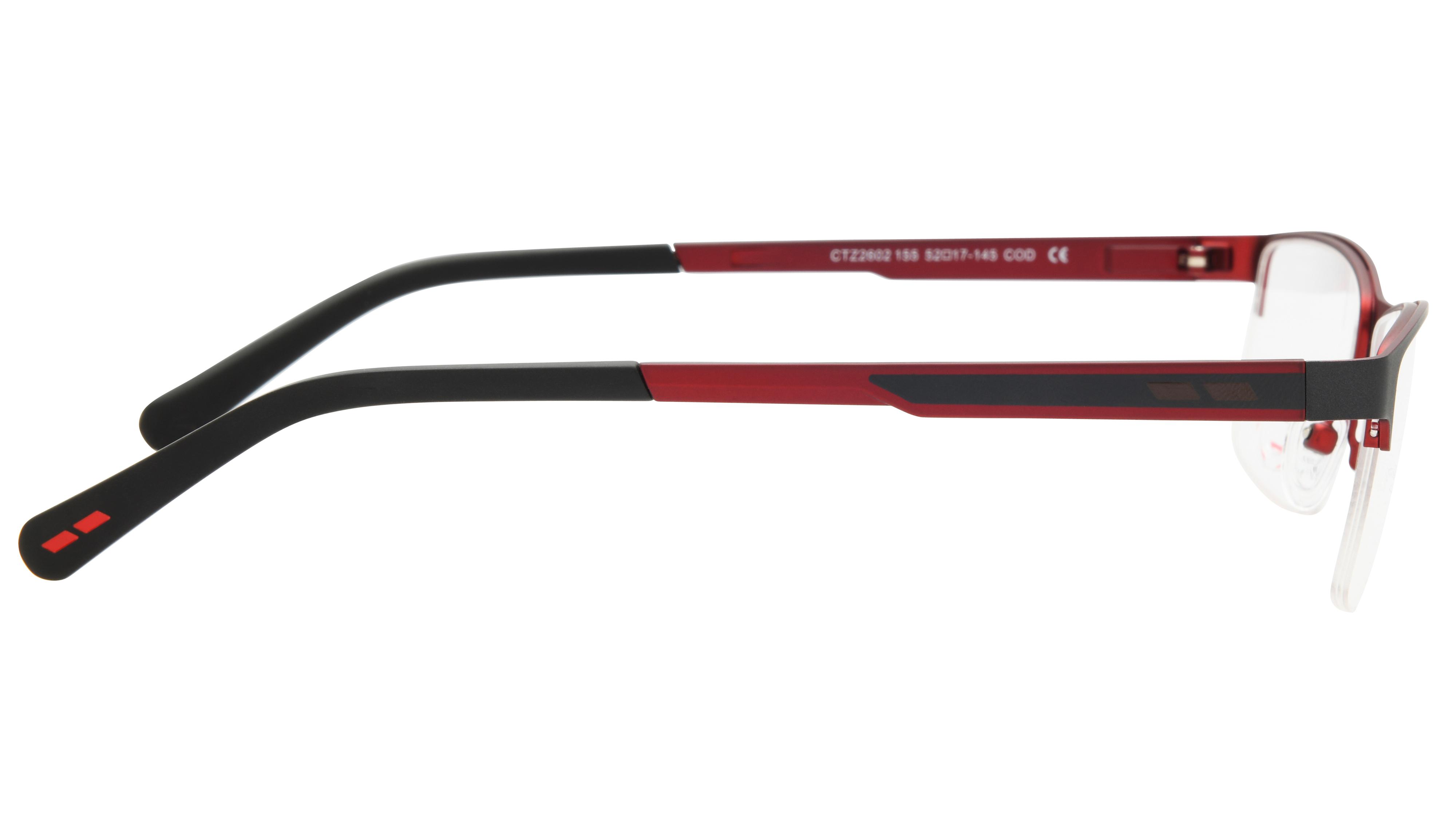 Lunettes de vue Citizen Mixte Gris Rectangle ctz2602 Droite