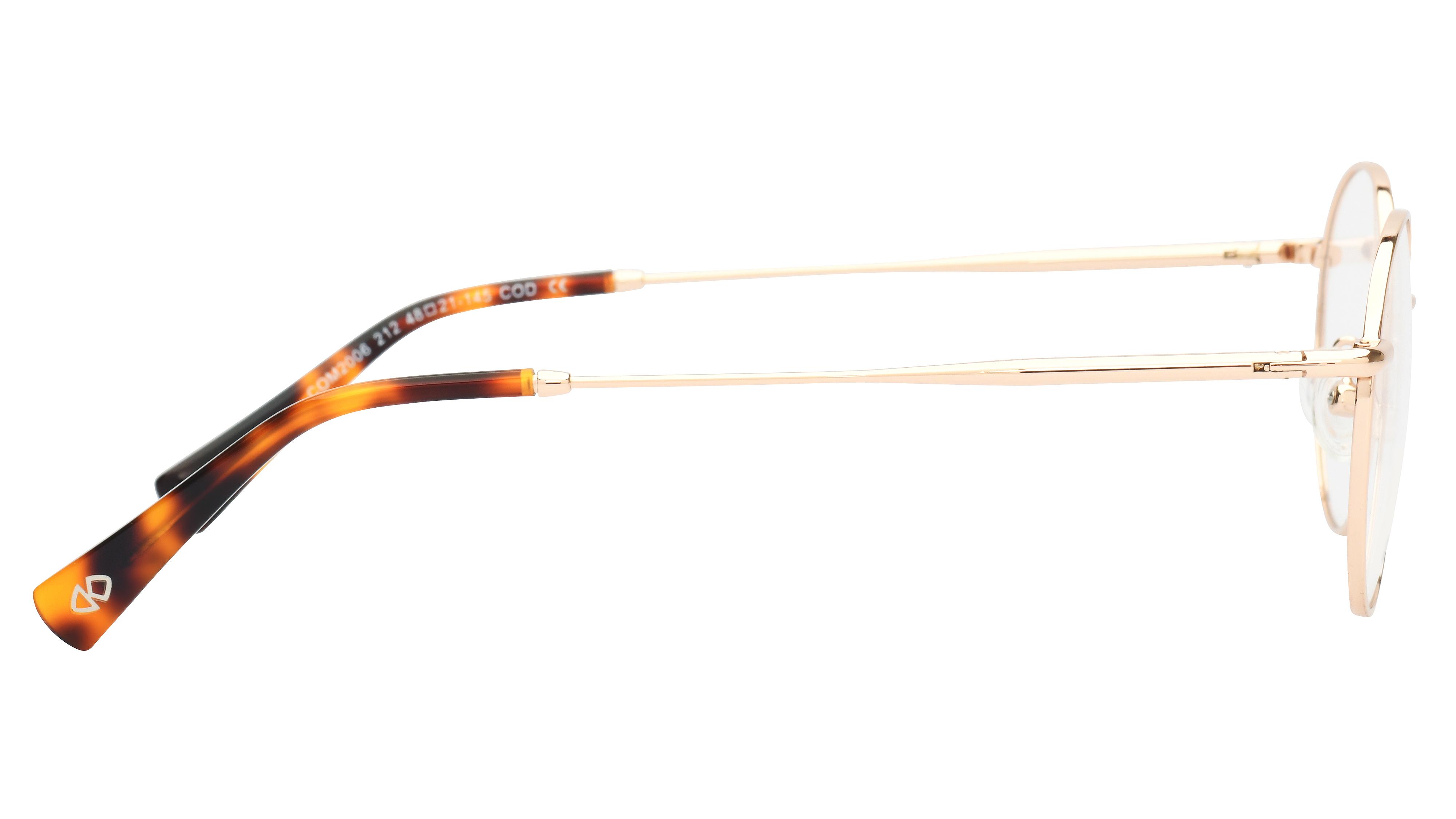 Lunettes de vue Signature Krys Homme Or Ronde Com2006 Droite