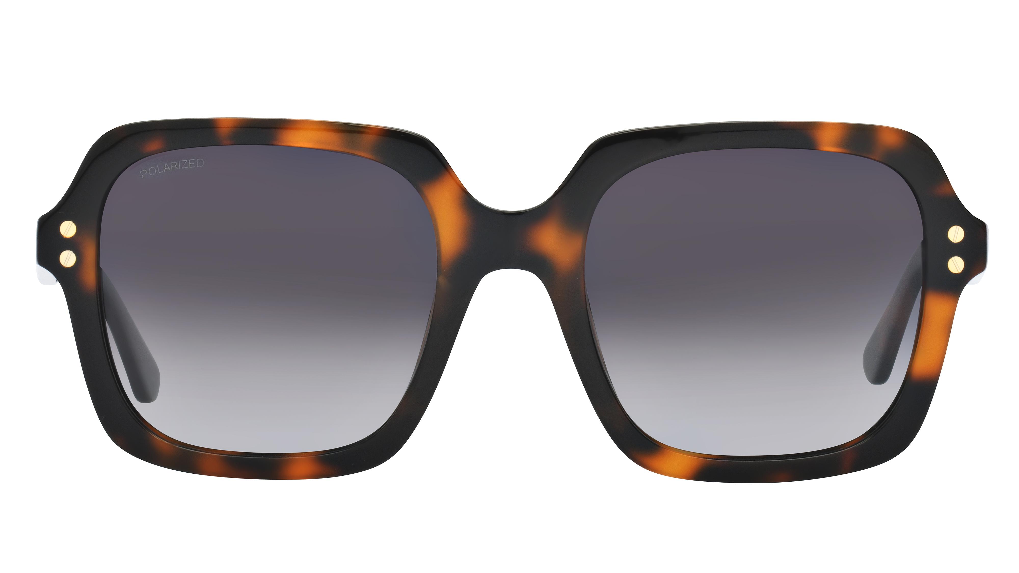 Lunettes de soleil Signature Krys Skj2204 D 334 Ecaille Fonce Carre Krys
