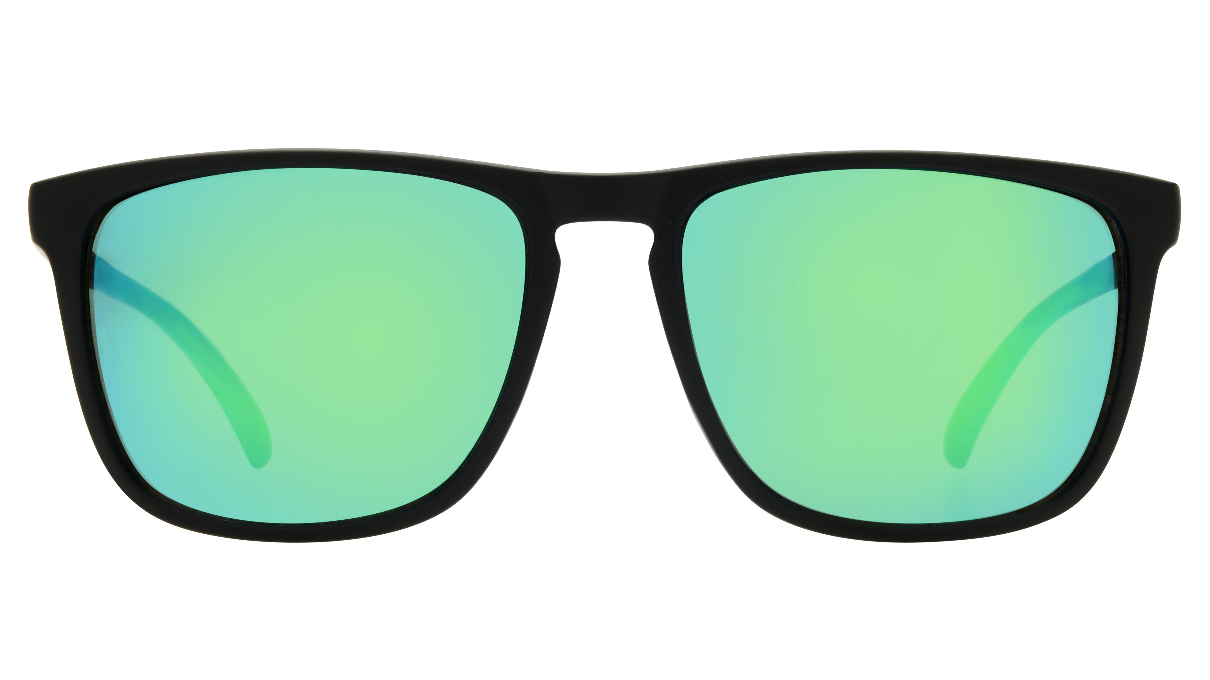 Lunettes de soleil Signature Krys Homme Noir Rectangle Ske2516-B Face