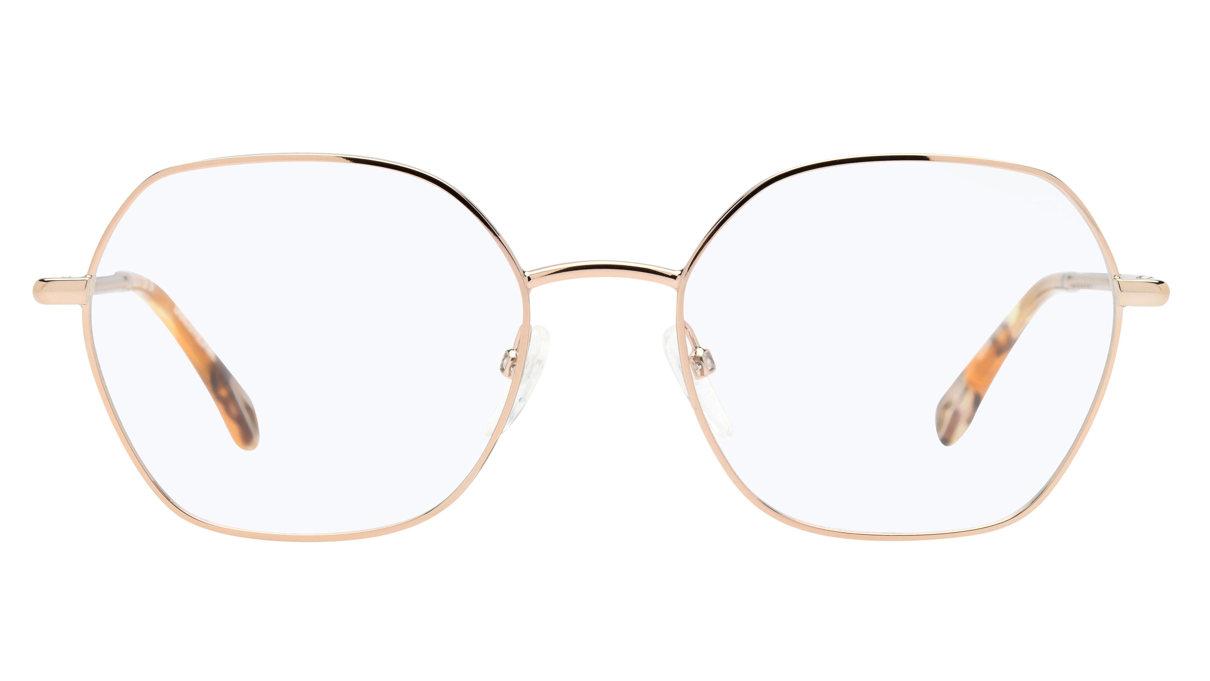 Lunettes de vue Zadig & Voltaire Femme Or Carré Vzv384 Face
