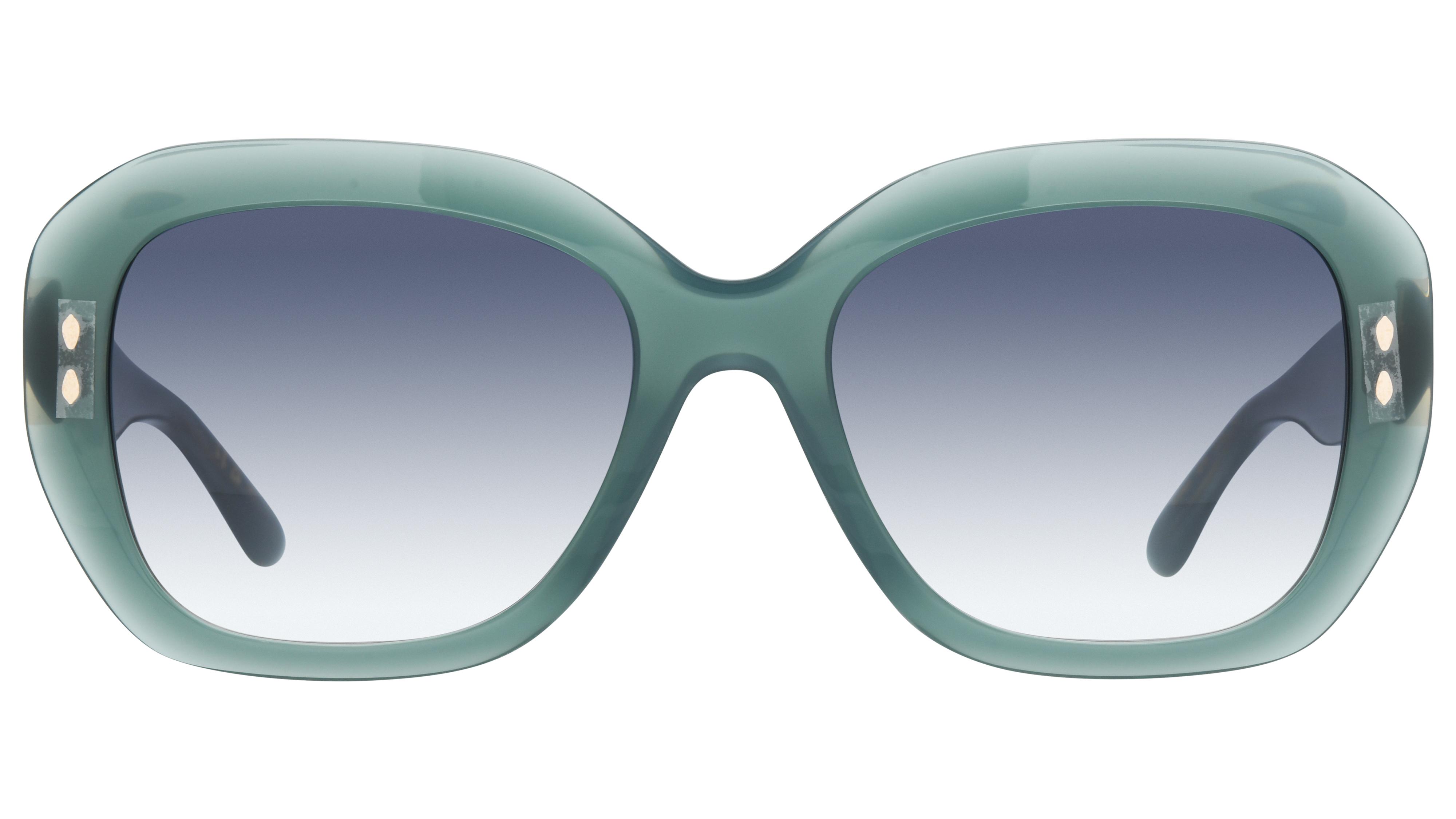 Lunettes de soleil Isabel Marant Femme Vert Rectangle IM Face