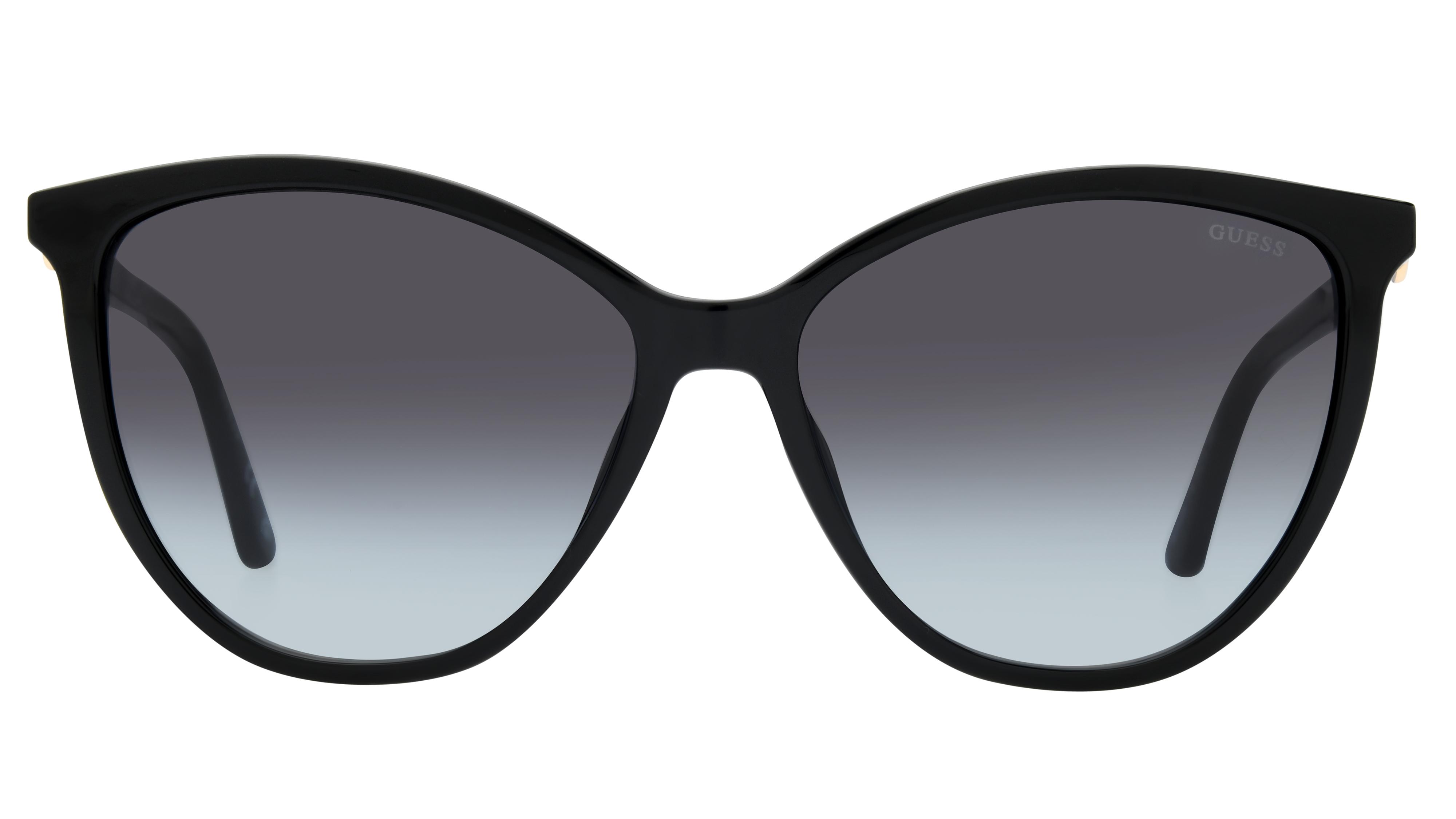Lunettes de soleil Guess Femme Noir Papillon GU00256 Face