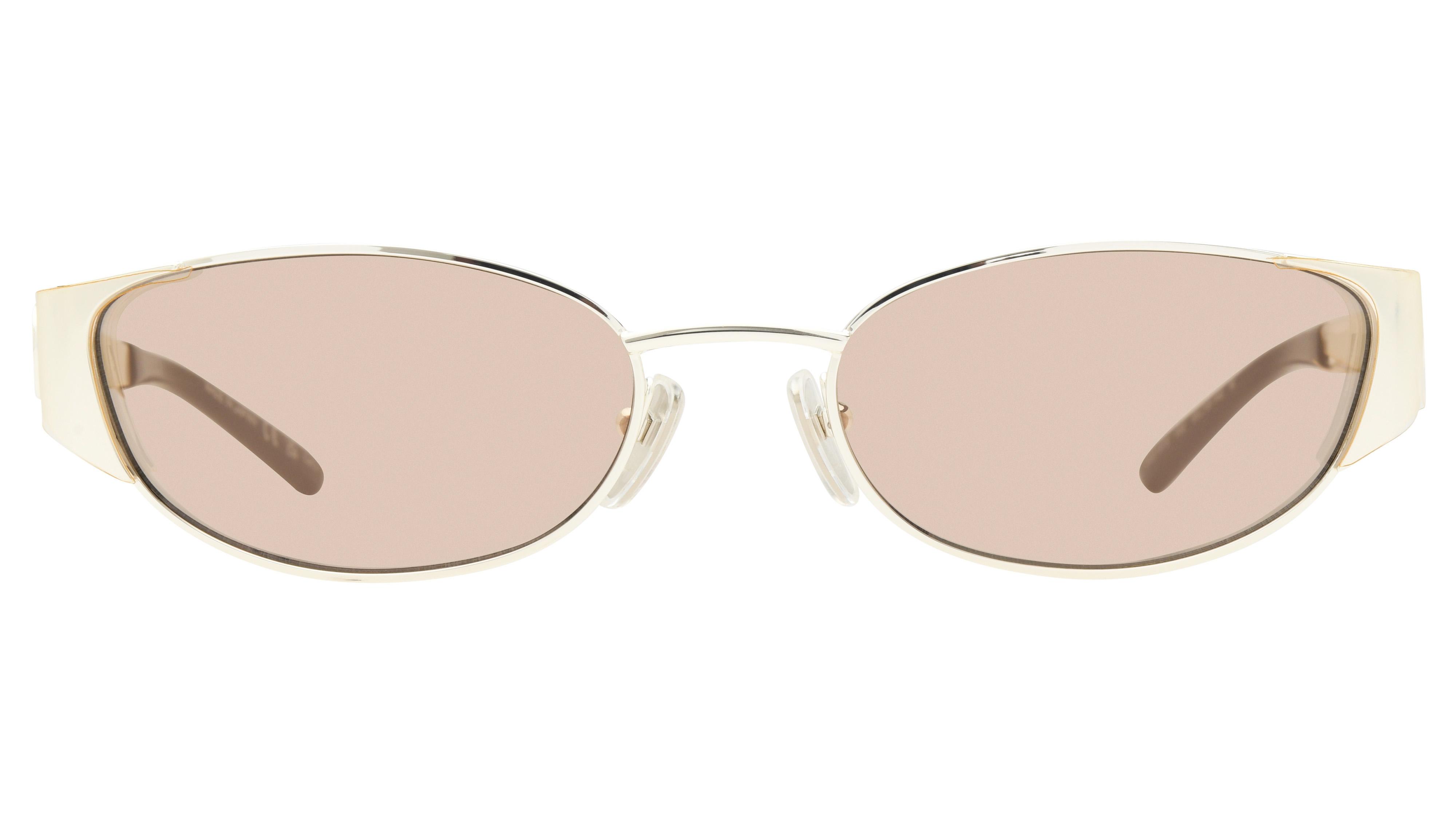 Lunettes de soleil Gucci Femme Argent Ovale Gg2197S Face
