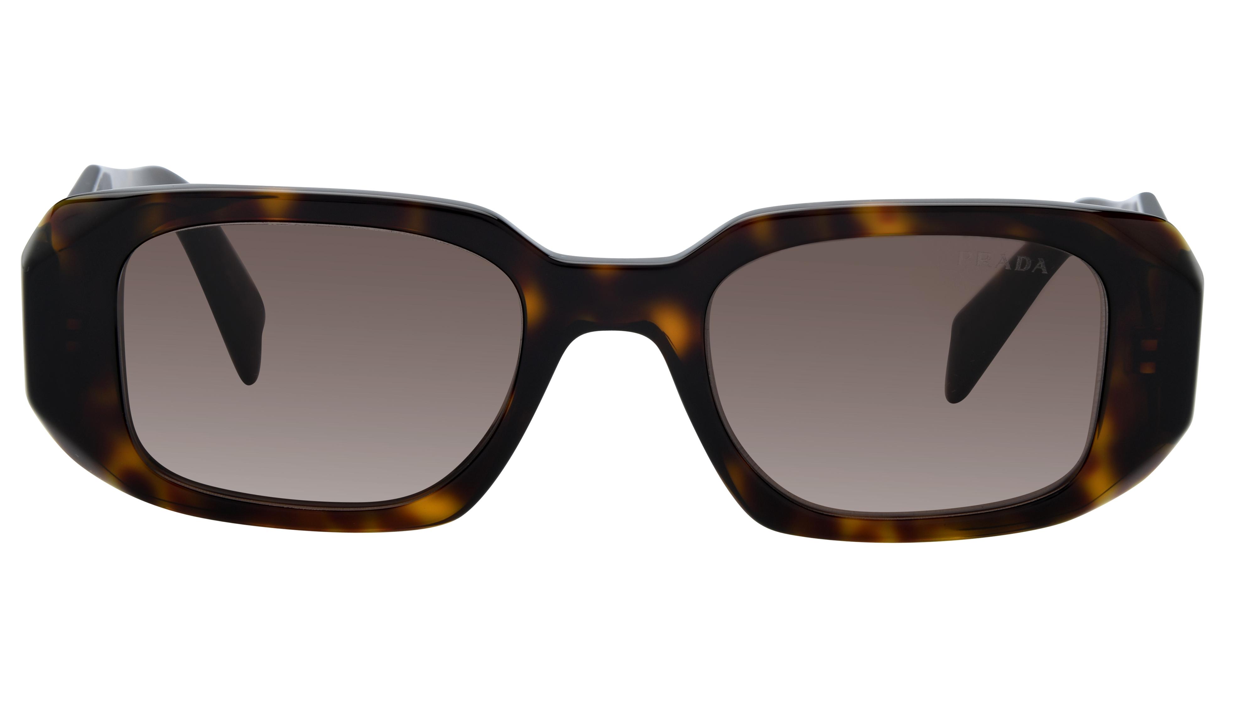 Lunettes de soleil Prada Femme Écaille Rectangle Pr17Ws Face