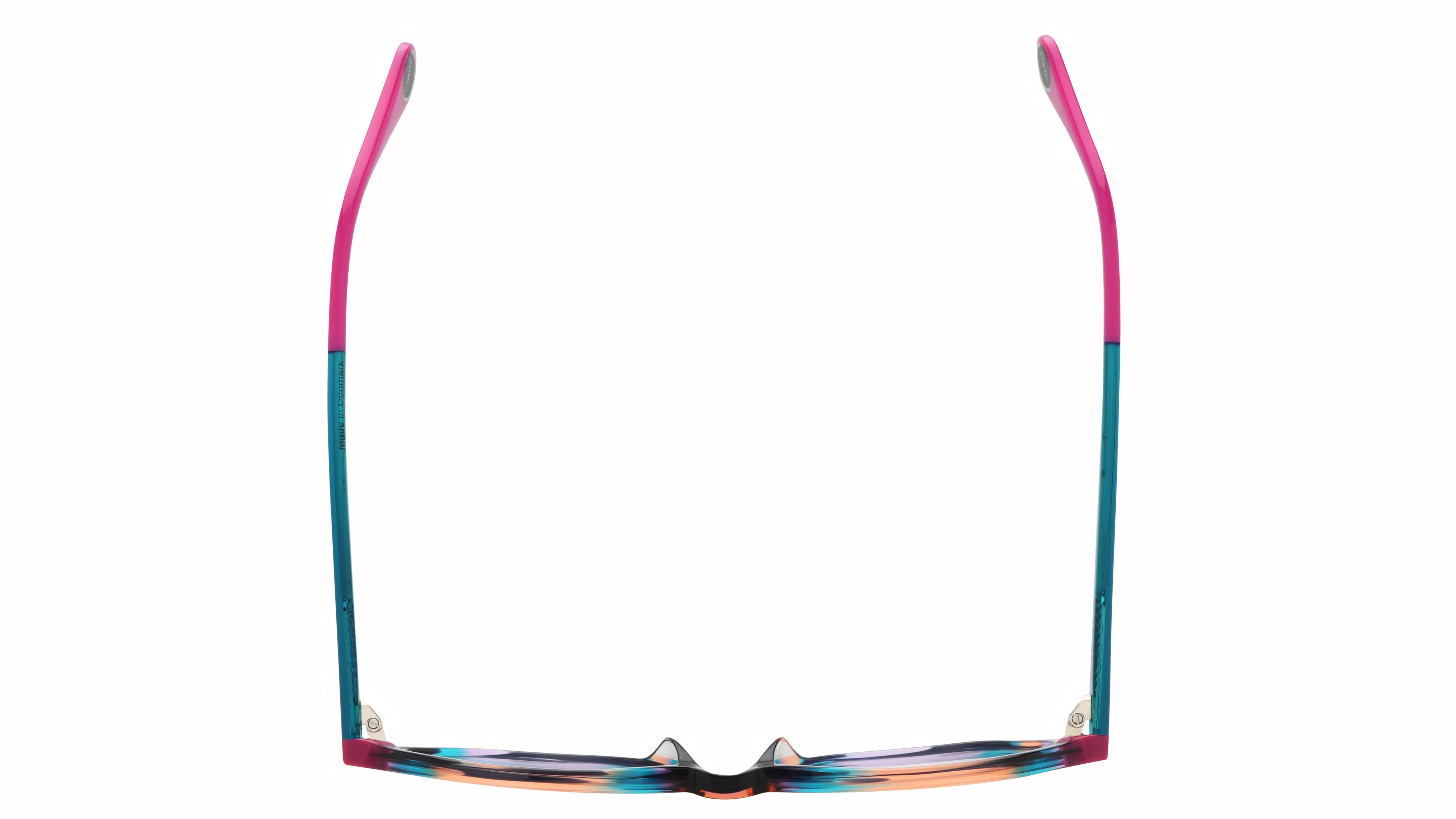 Lunettes de vue WOOW Femme Violet Angulaire GYM Dessus