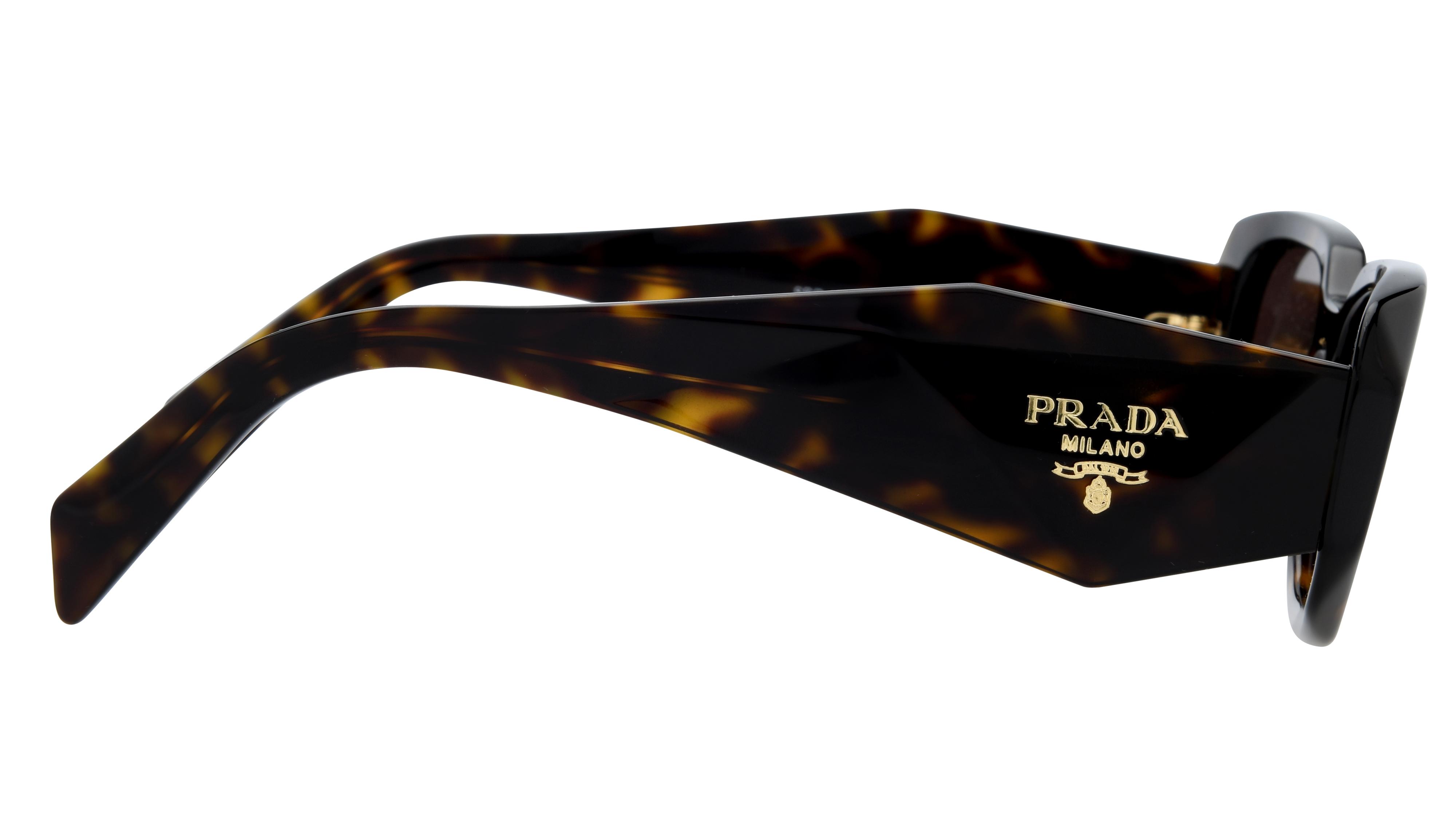 Lunettes de soleil Prada Femme Écaille Rectangle Pr17Ws Droite