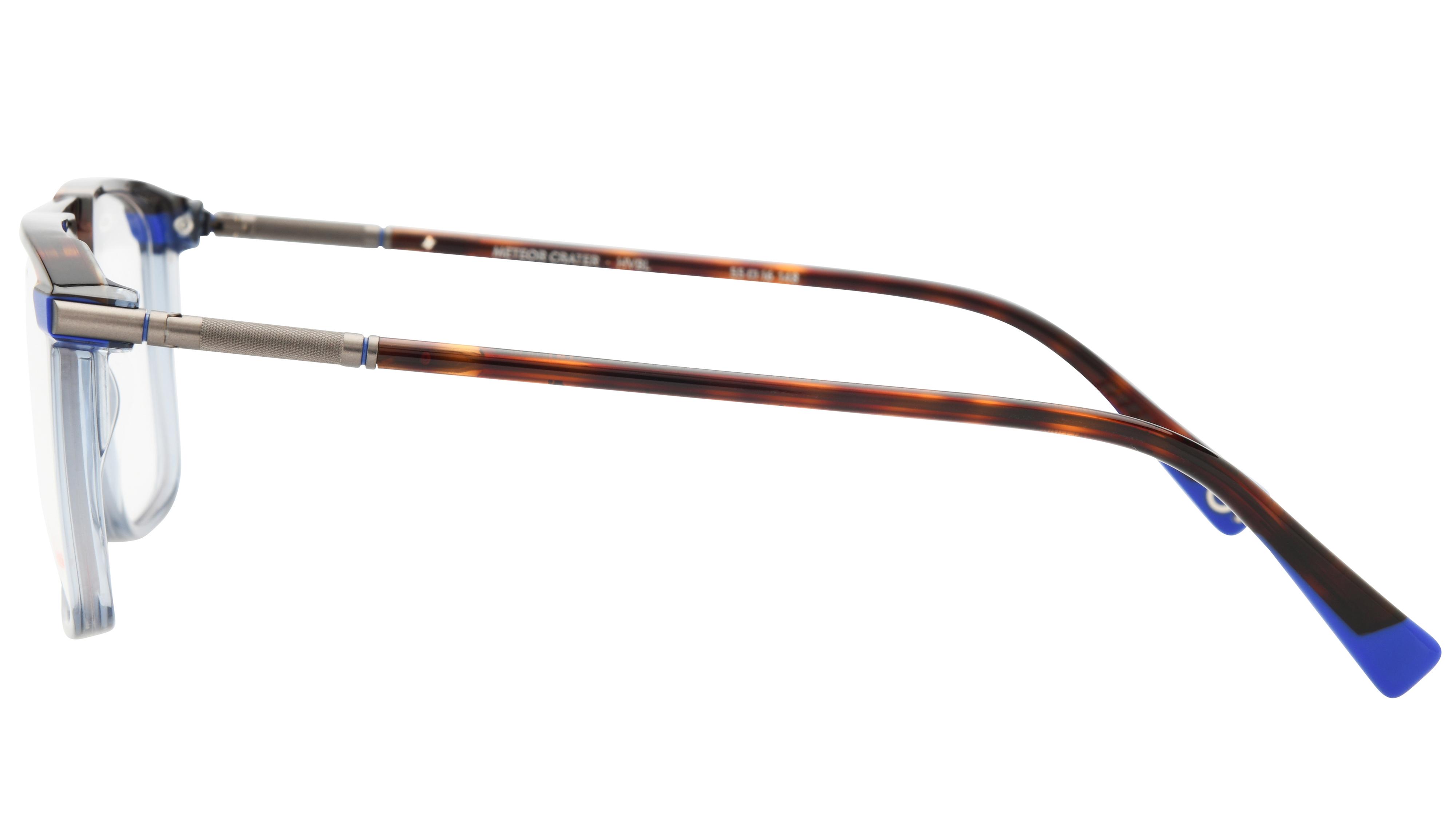 Lunettes de vue Etnia Barcelona Homme Bleu Aviateur meteor Gauche