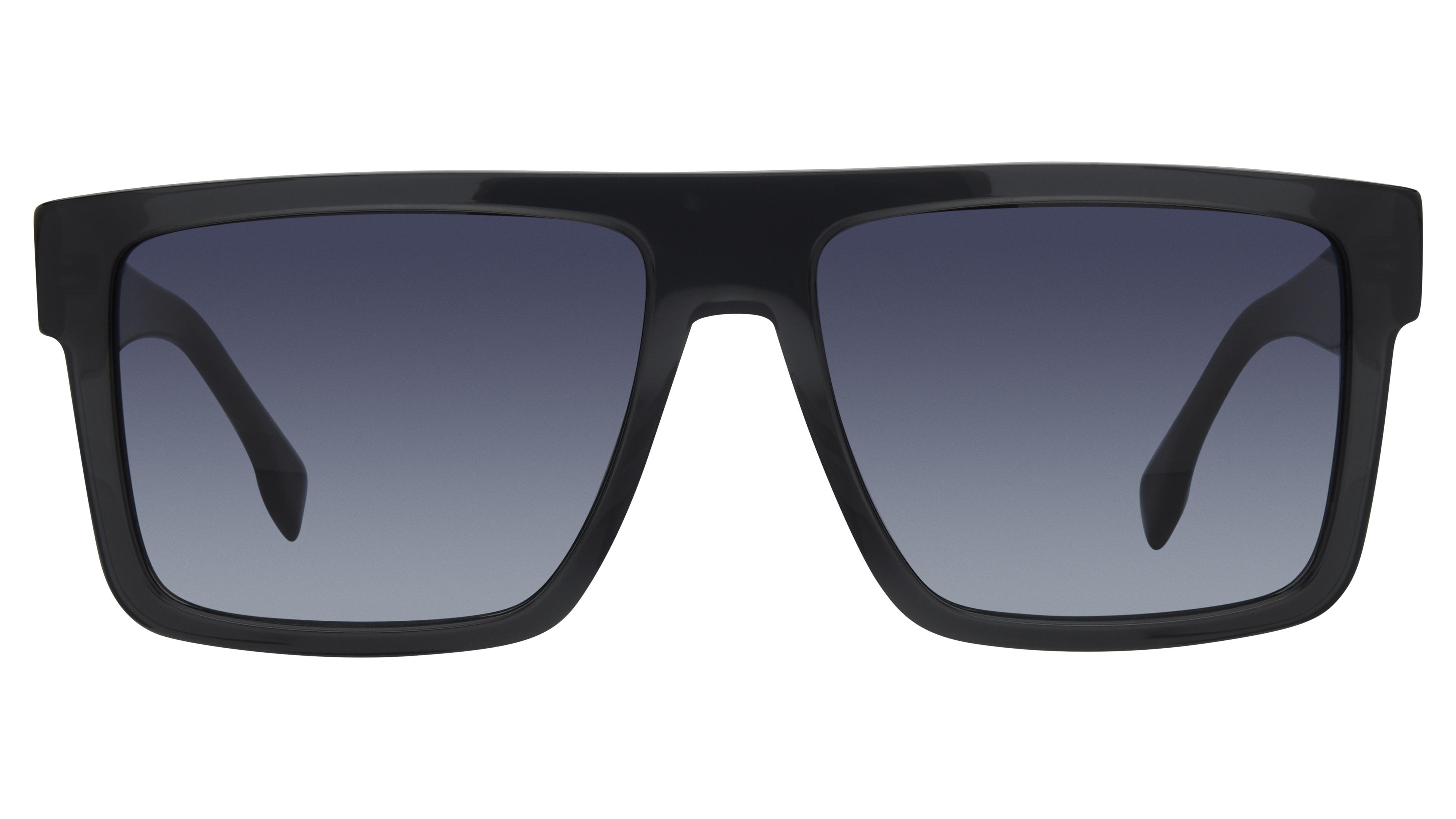 Lunettes de soleil Boss Homme Gris Carré BOSS Face