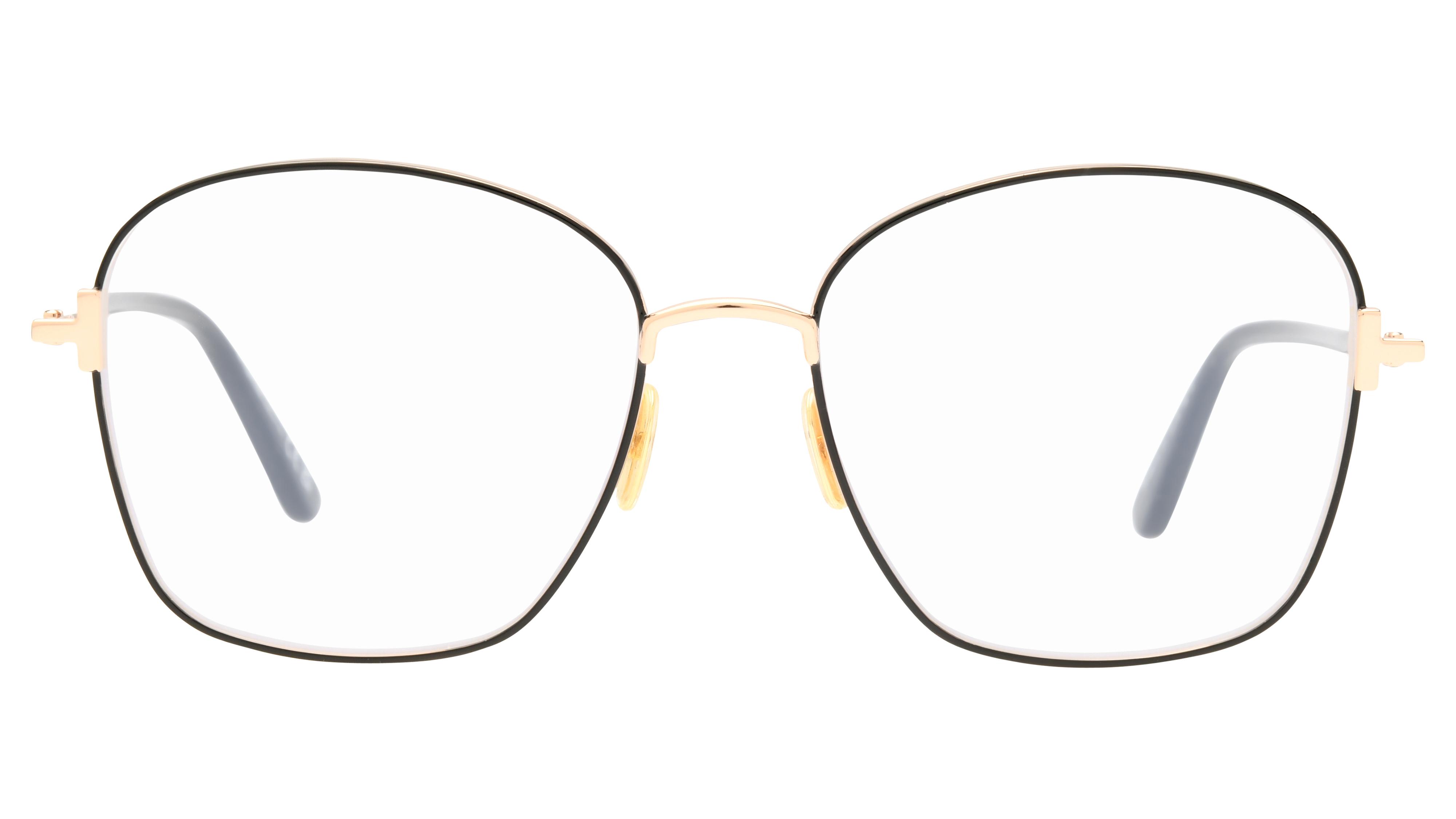 Lunettes de vue Tom Ford Femme Noir Carré Tf5685-B Face