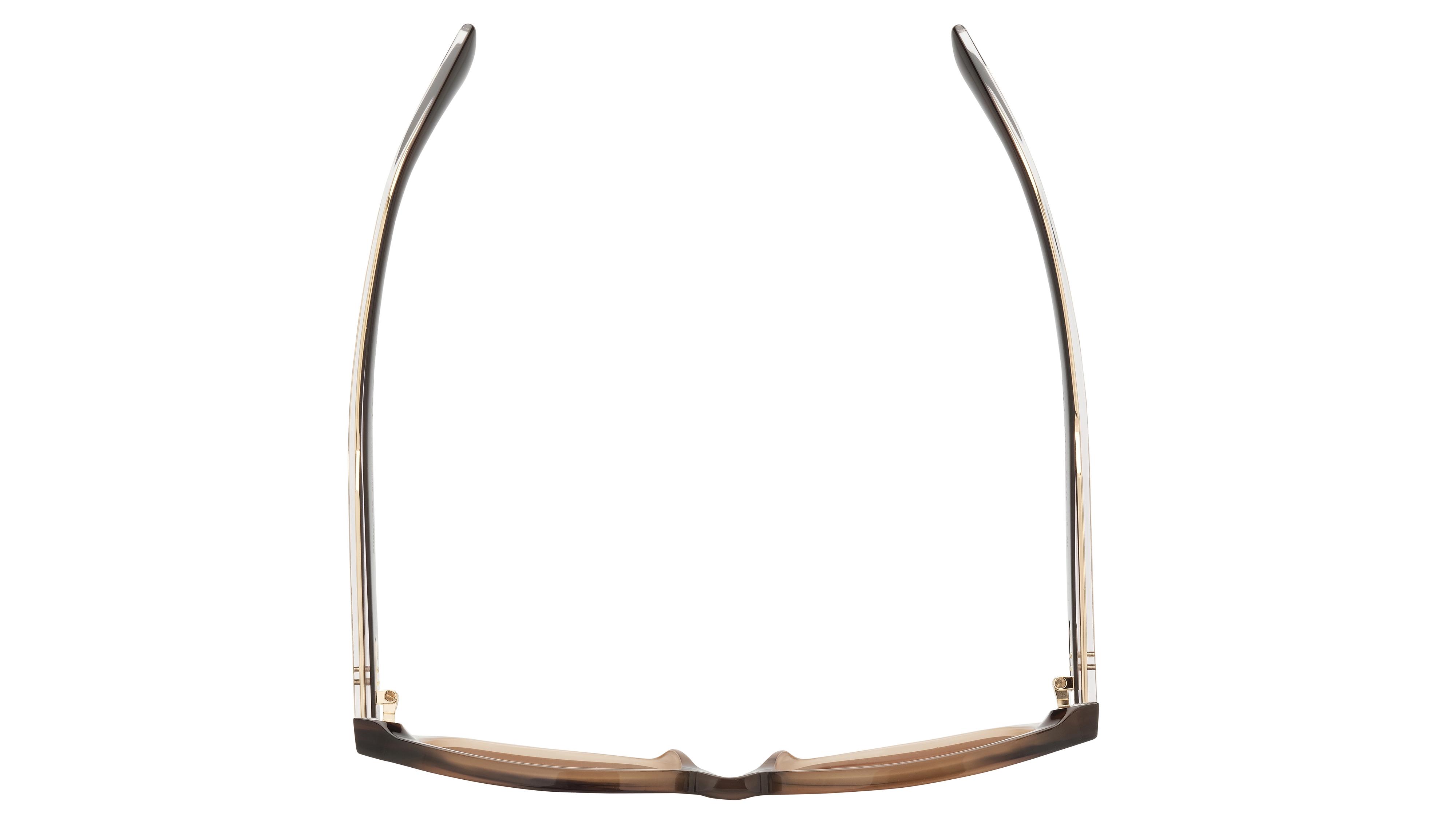 Lunettes de soleil Burberry Homme Marron Carré be4484 Dessus