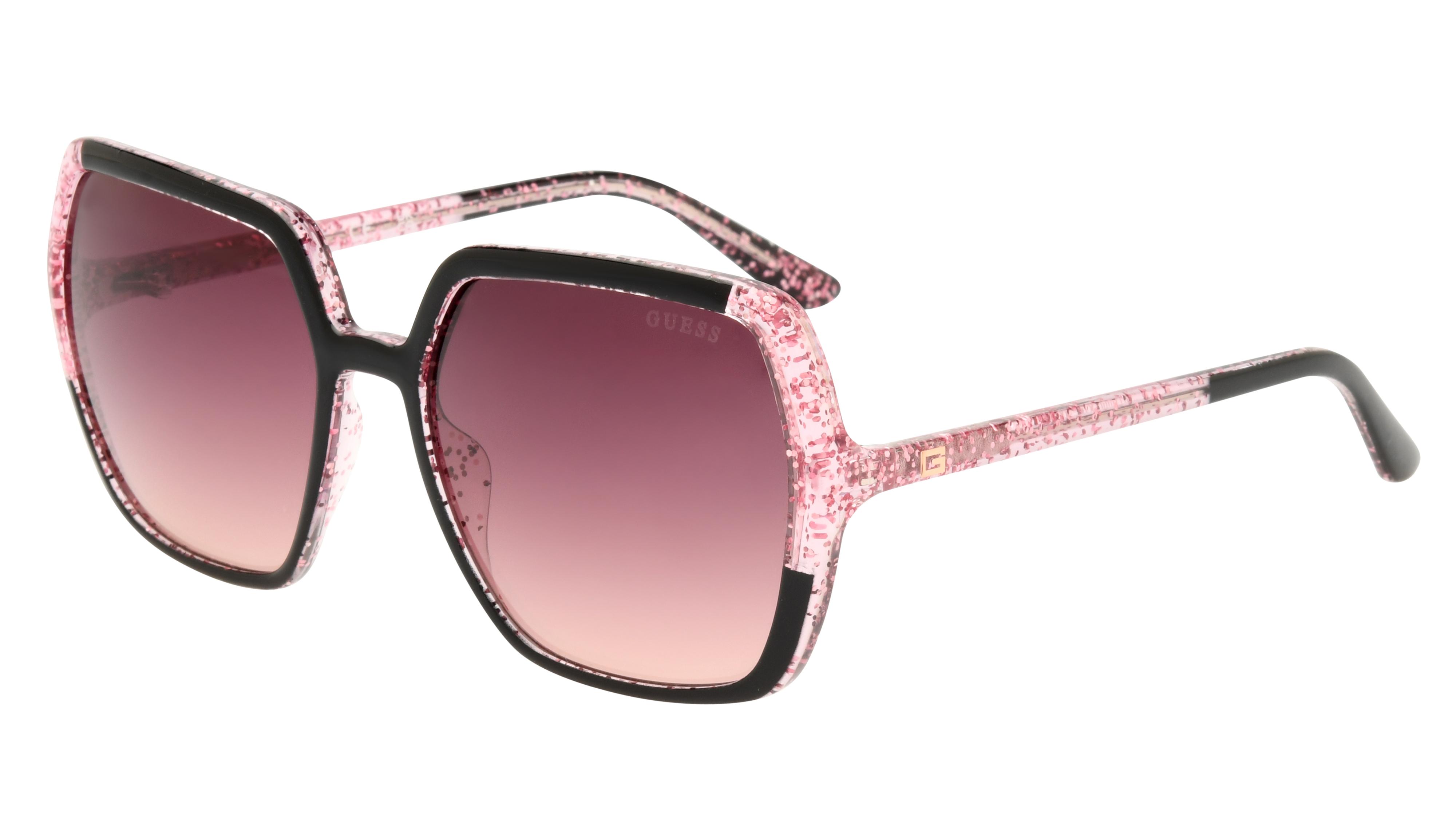Lunettes de soleil Guess GU7883 01T Violet Brillant Carre Krys
