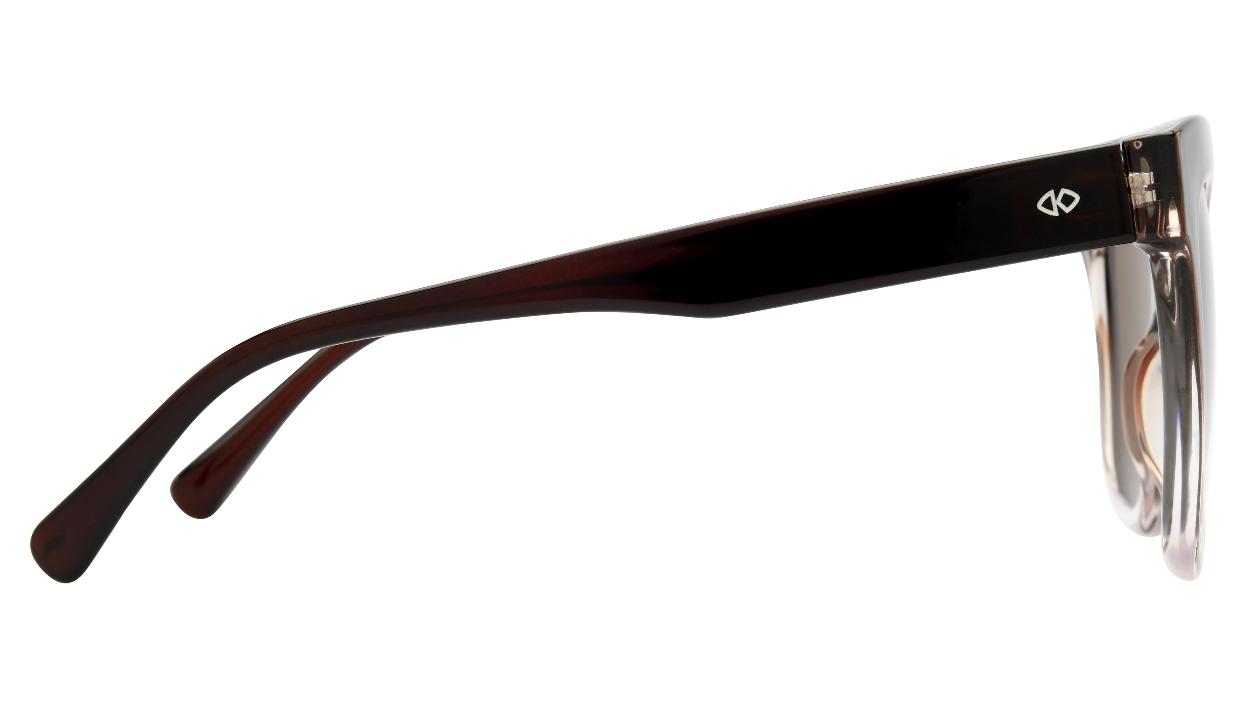 Lunettes de soleil Signature Krys Femme Marron Papillon Skj2506-A Droite