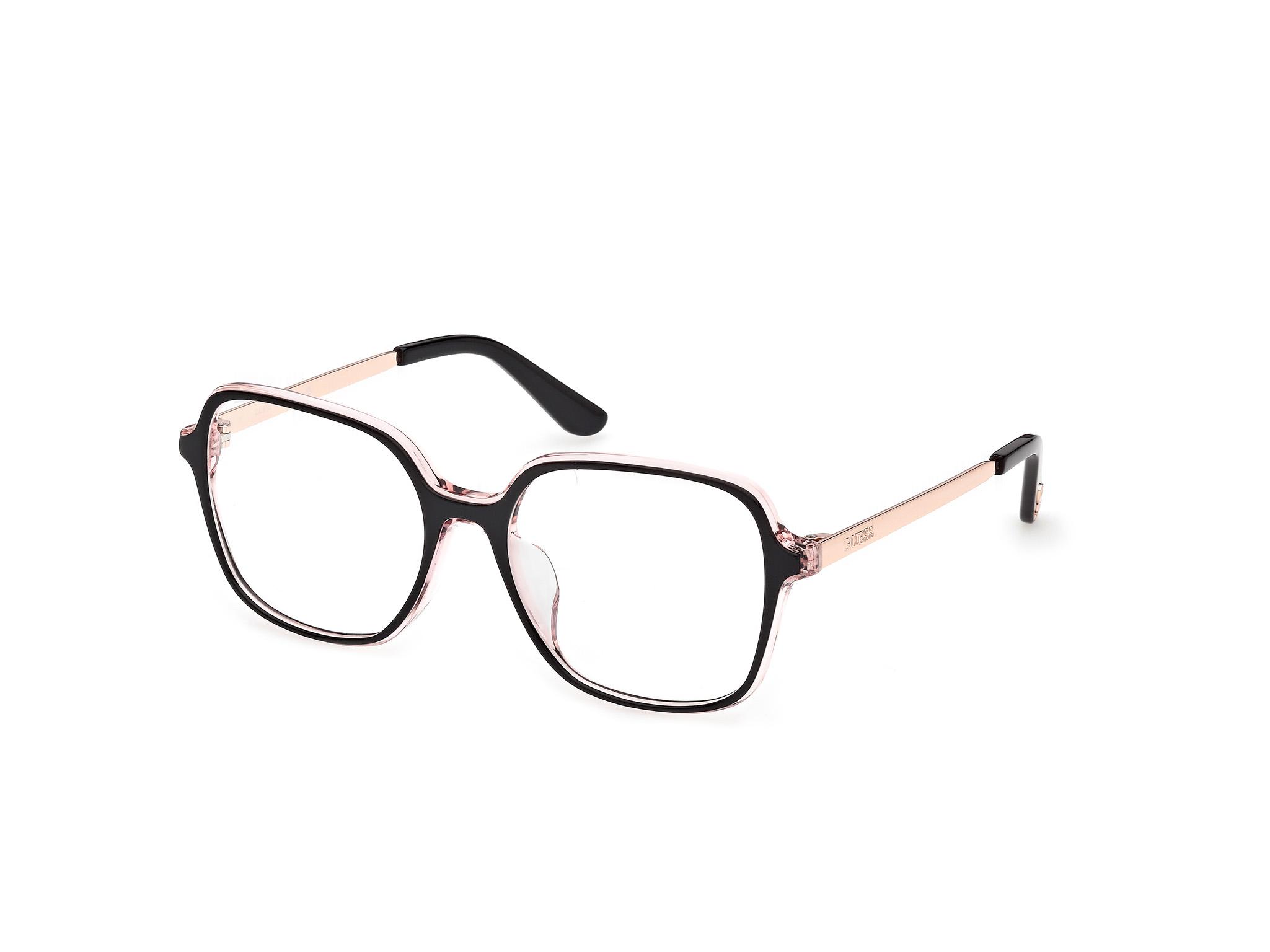 Lunettes de vue Guess Femme Noir Carré Gu50320 Dessus