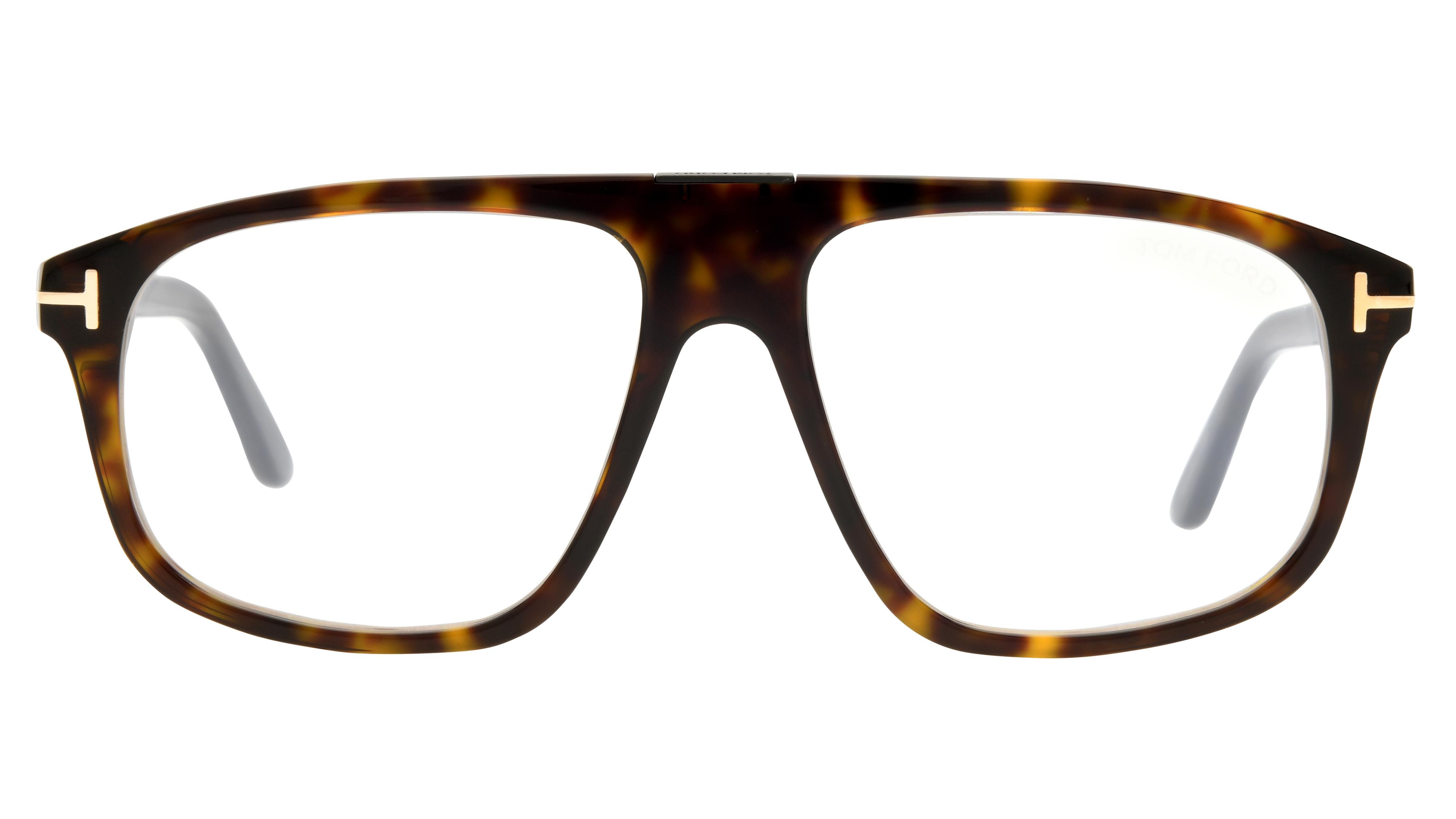 Lunettes de vue Tom Ford Femme Marron Aviateur Tf5901-B-N Face