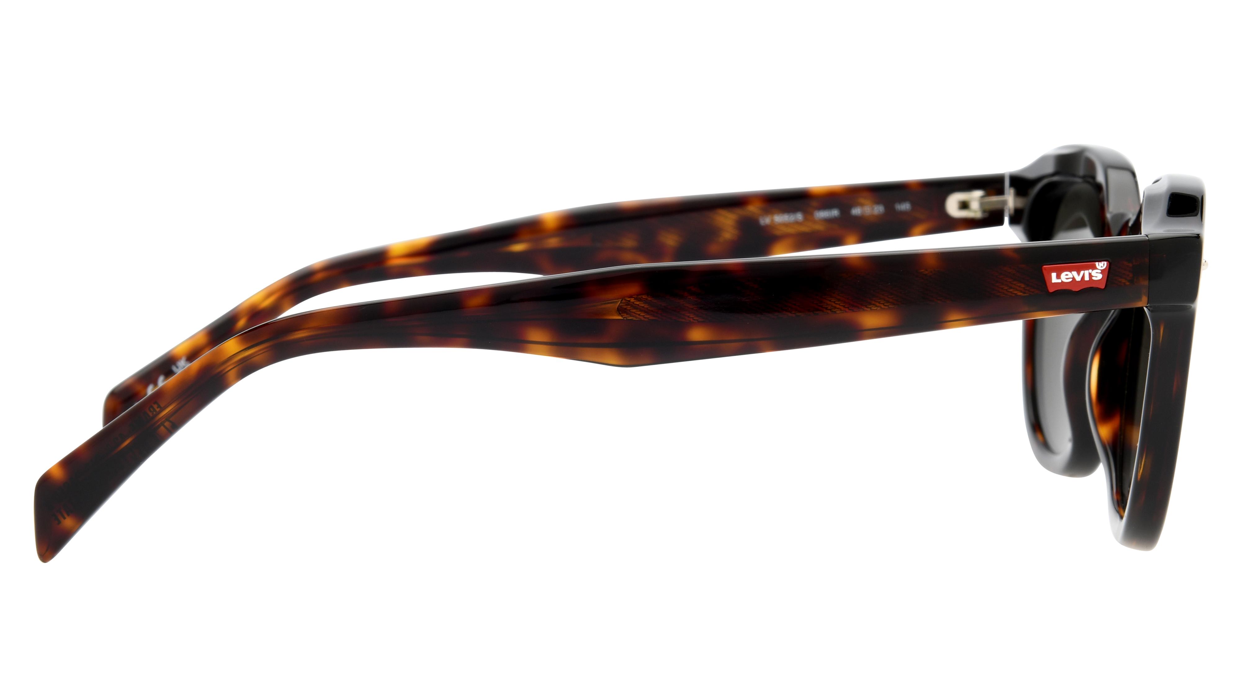 Lunettes de soleil Levi's Mixte Écaille Pantos Lv5052/S Droite