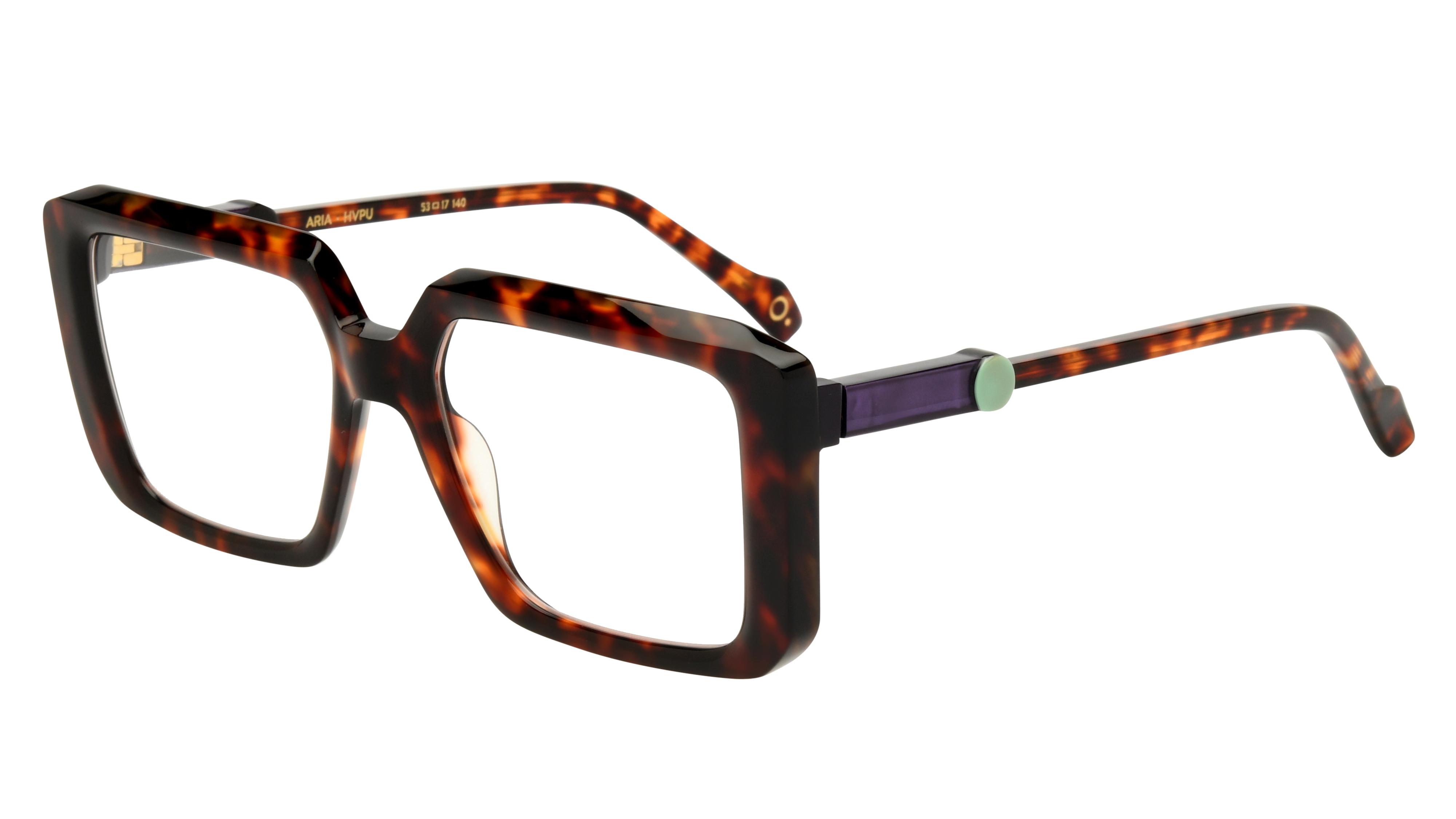 Lunettes de vue Etnia Barcelona Femme Écaille Rectangle Aria53O Trois-Quart