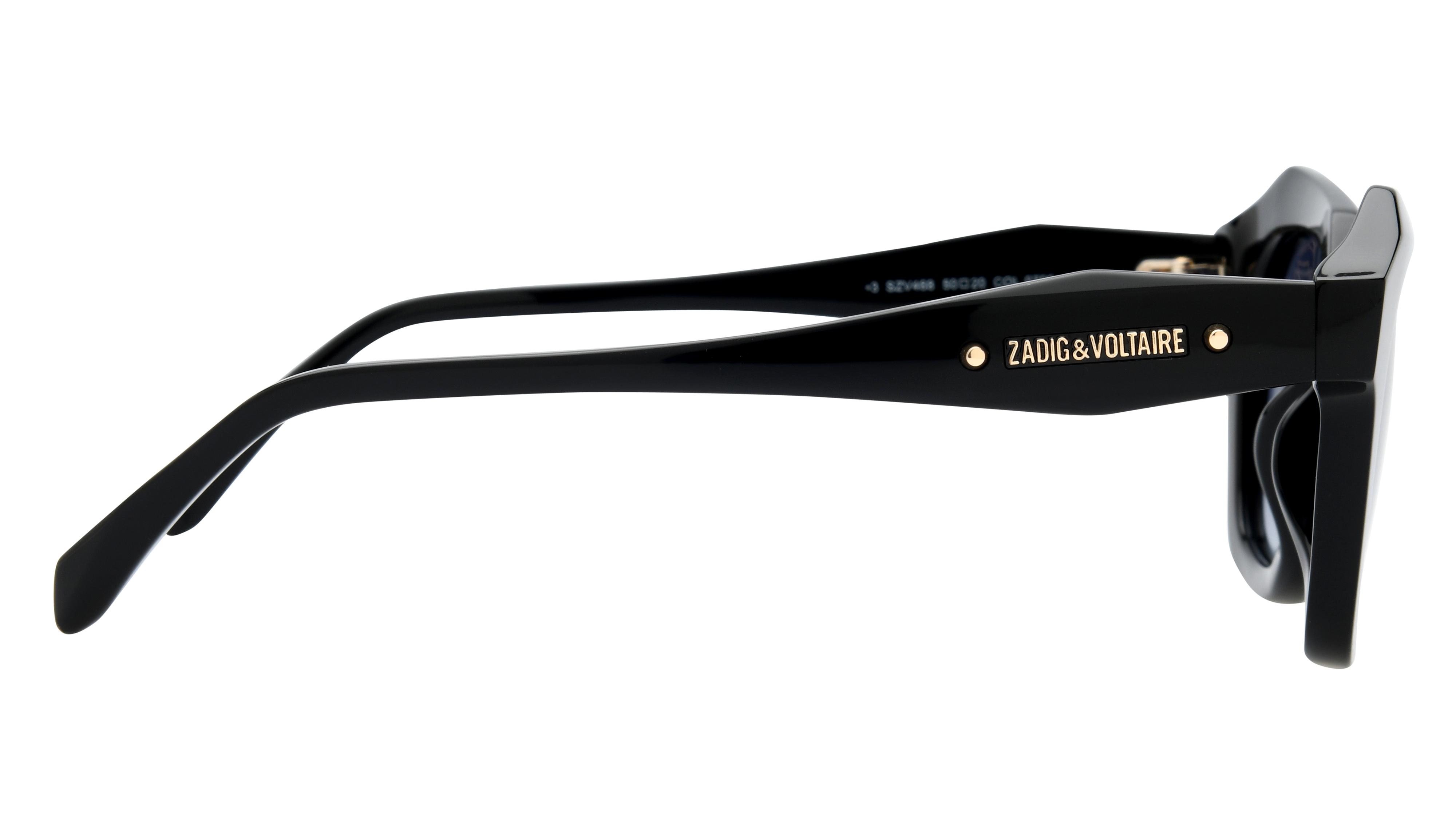 Lunettes de soleil Zadig & Voltaire Femme Noir Papillon SZV468V Droite