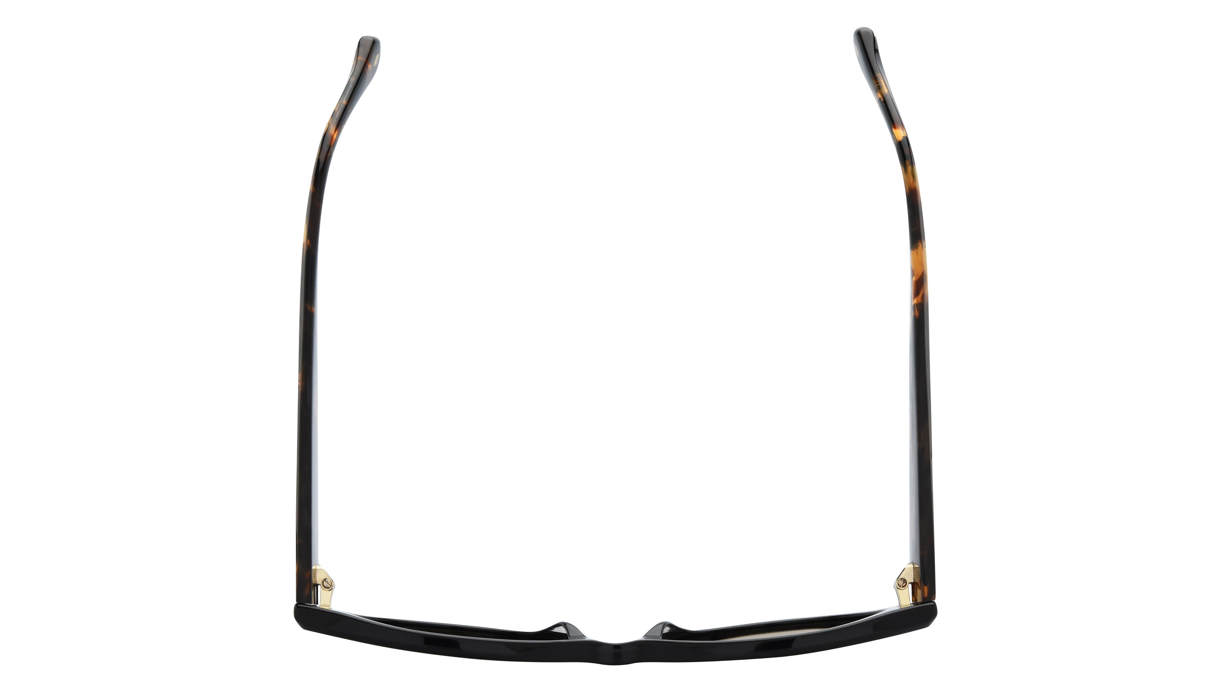 Lunettes de soleil ba&sh Femme Noir Papillon lenita01 Dessus