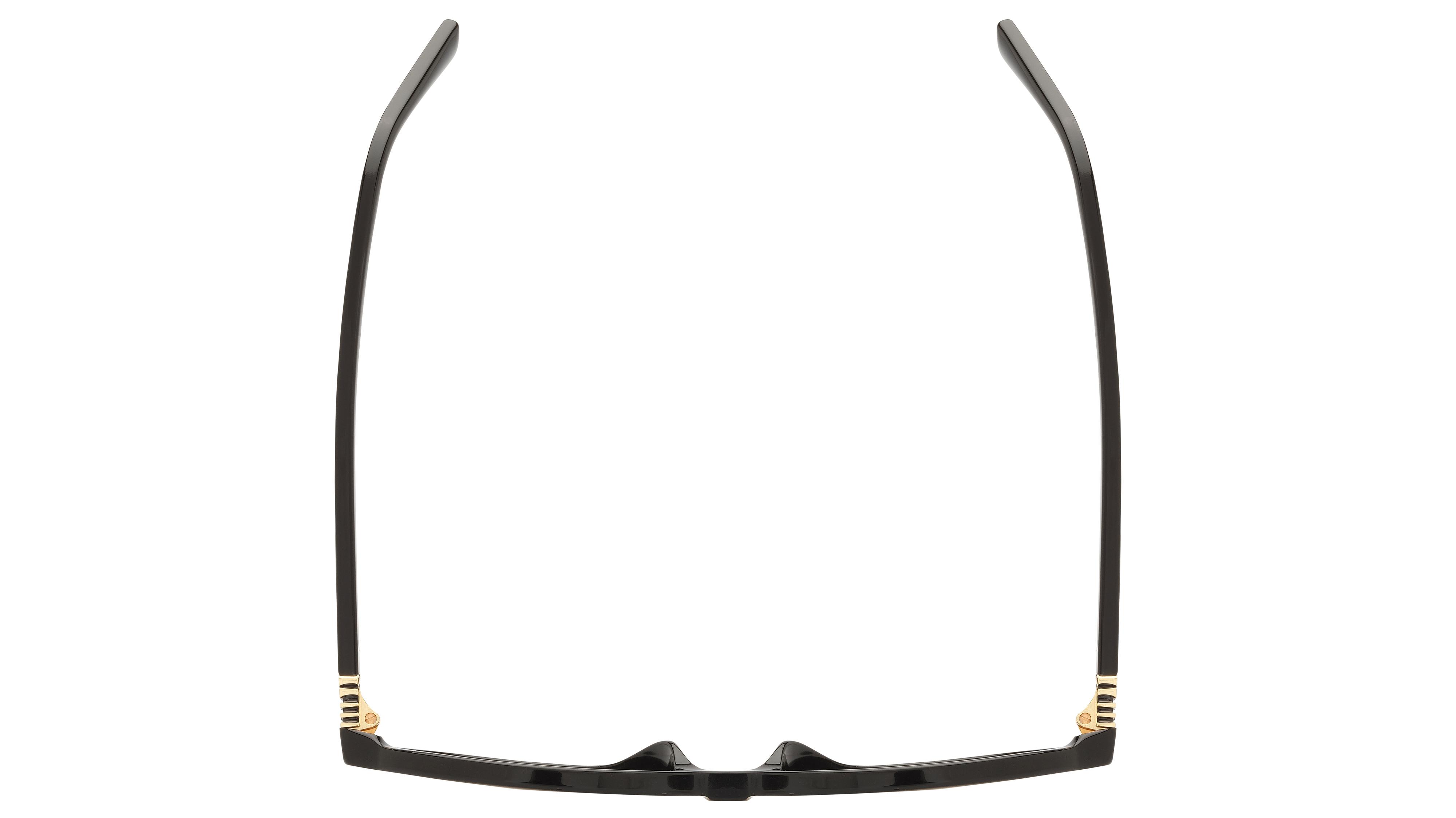 Lunettes de soleil Miu Miu Femme Noir Ovale Mu Dessus