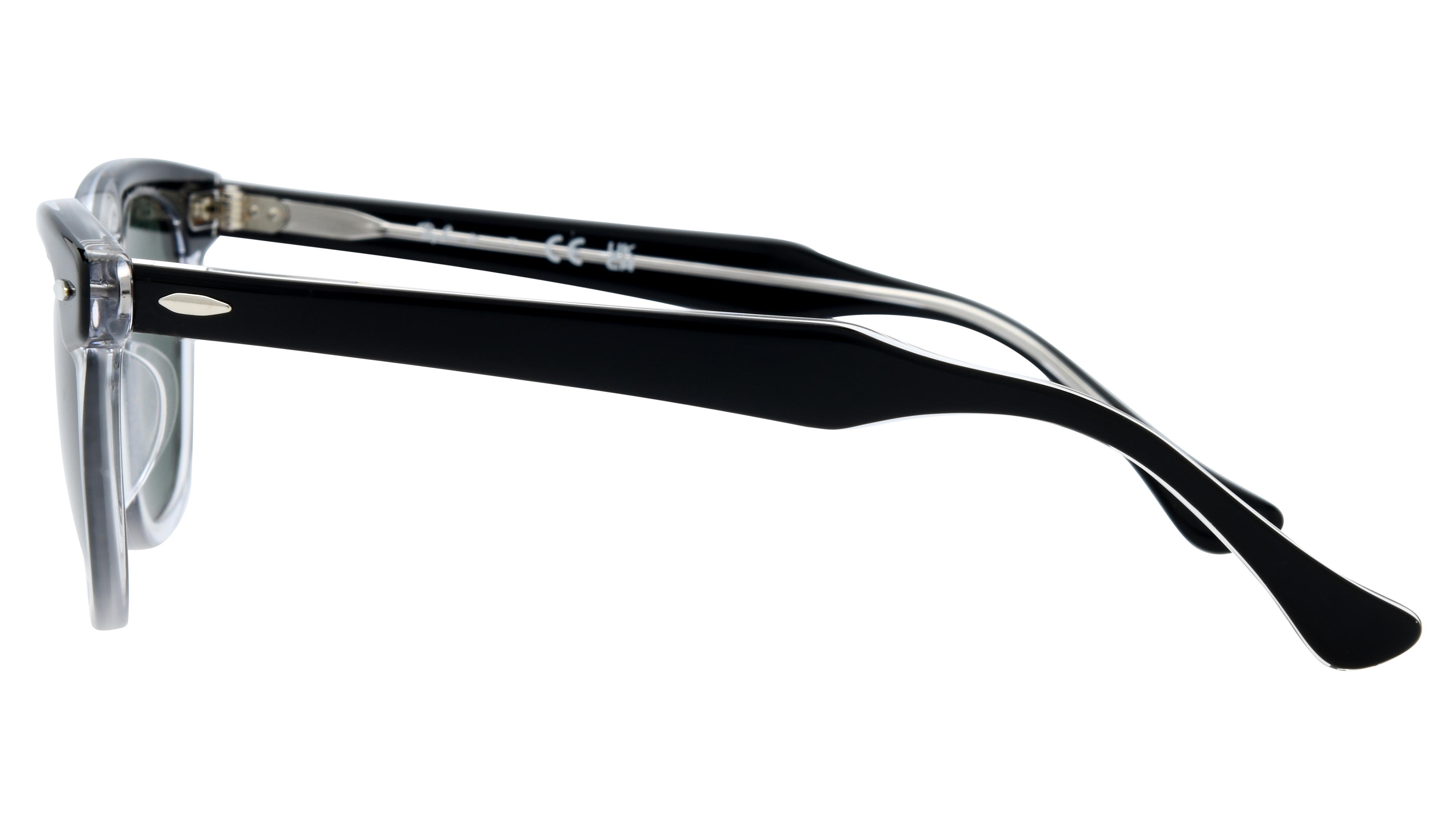 Lunettes de soleil Ray-Ban Mixte Noir Carré Rj9098S Gauche