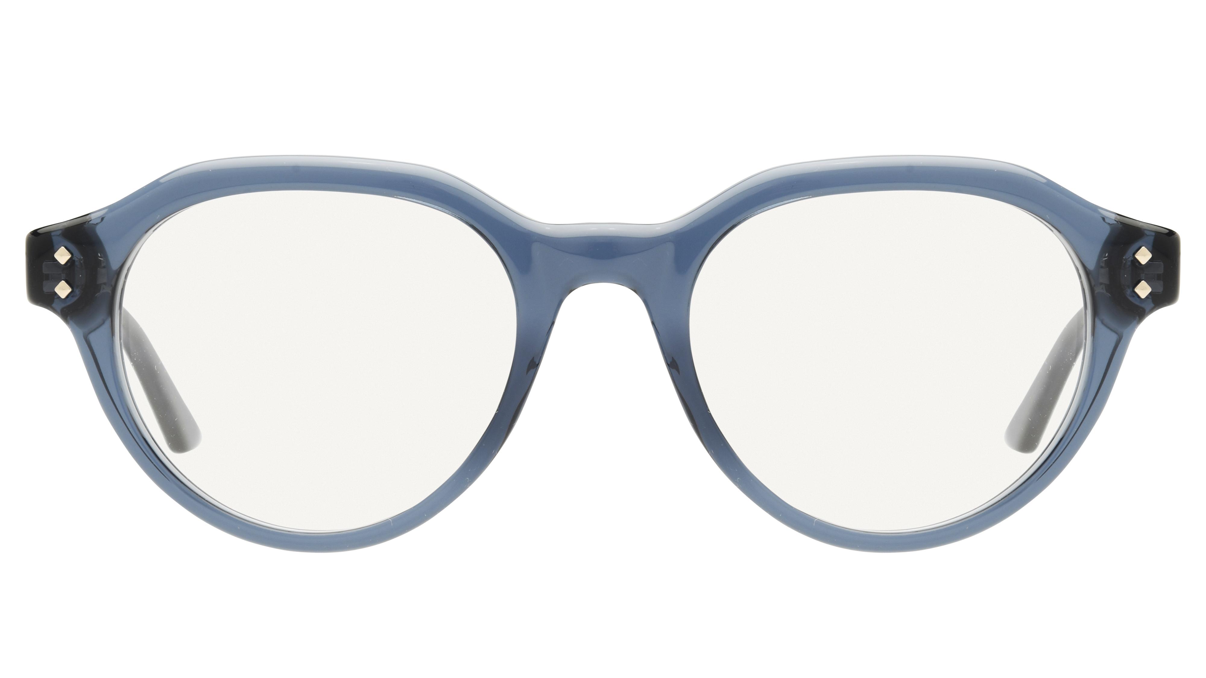Lunettes de vue Gucci Homme Bleu Ronde GG1894O Face