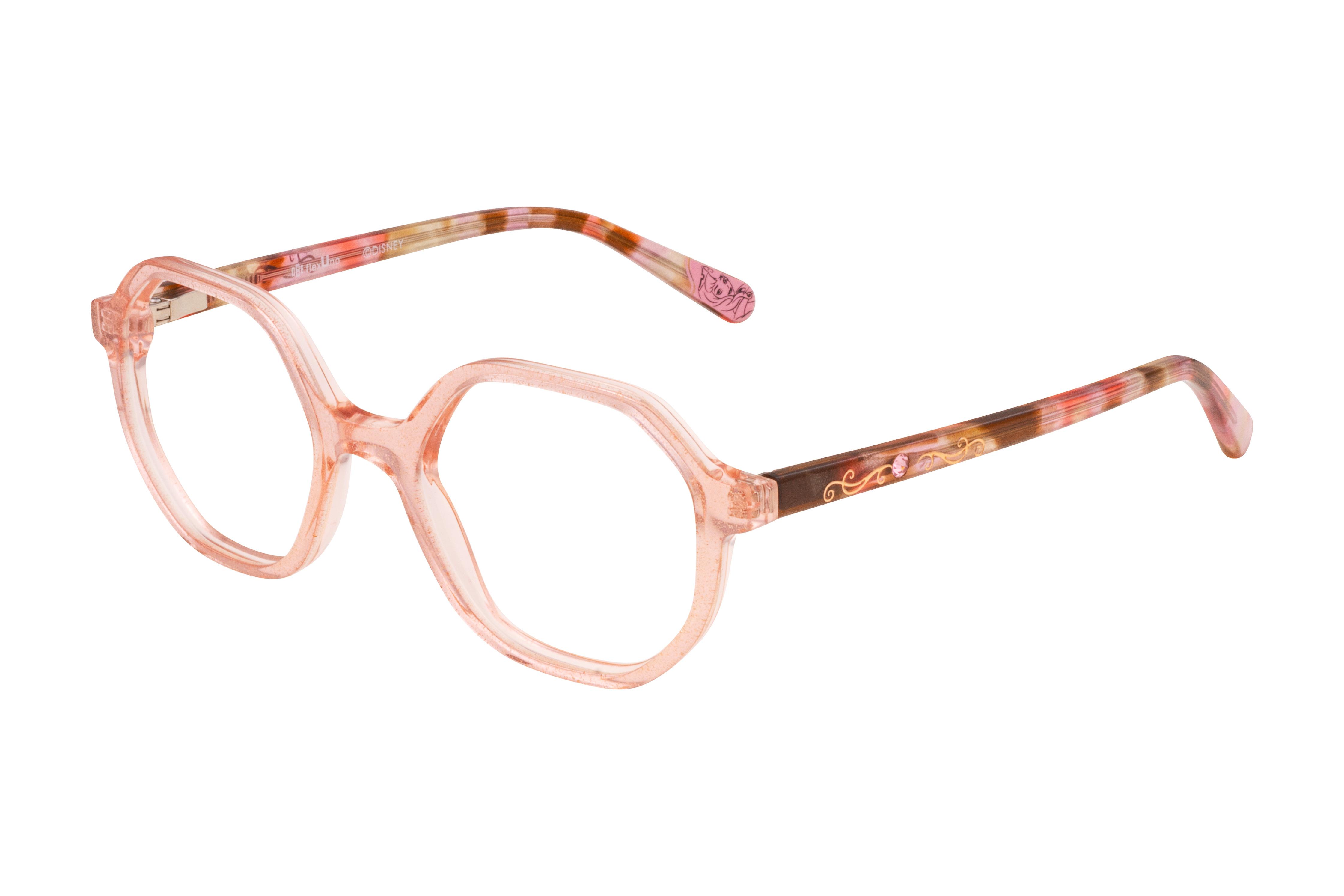 Lunettes de vue Disney Princesses  Rose Pantos DPAA226C10 Gauche