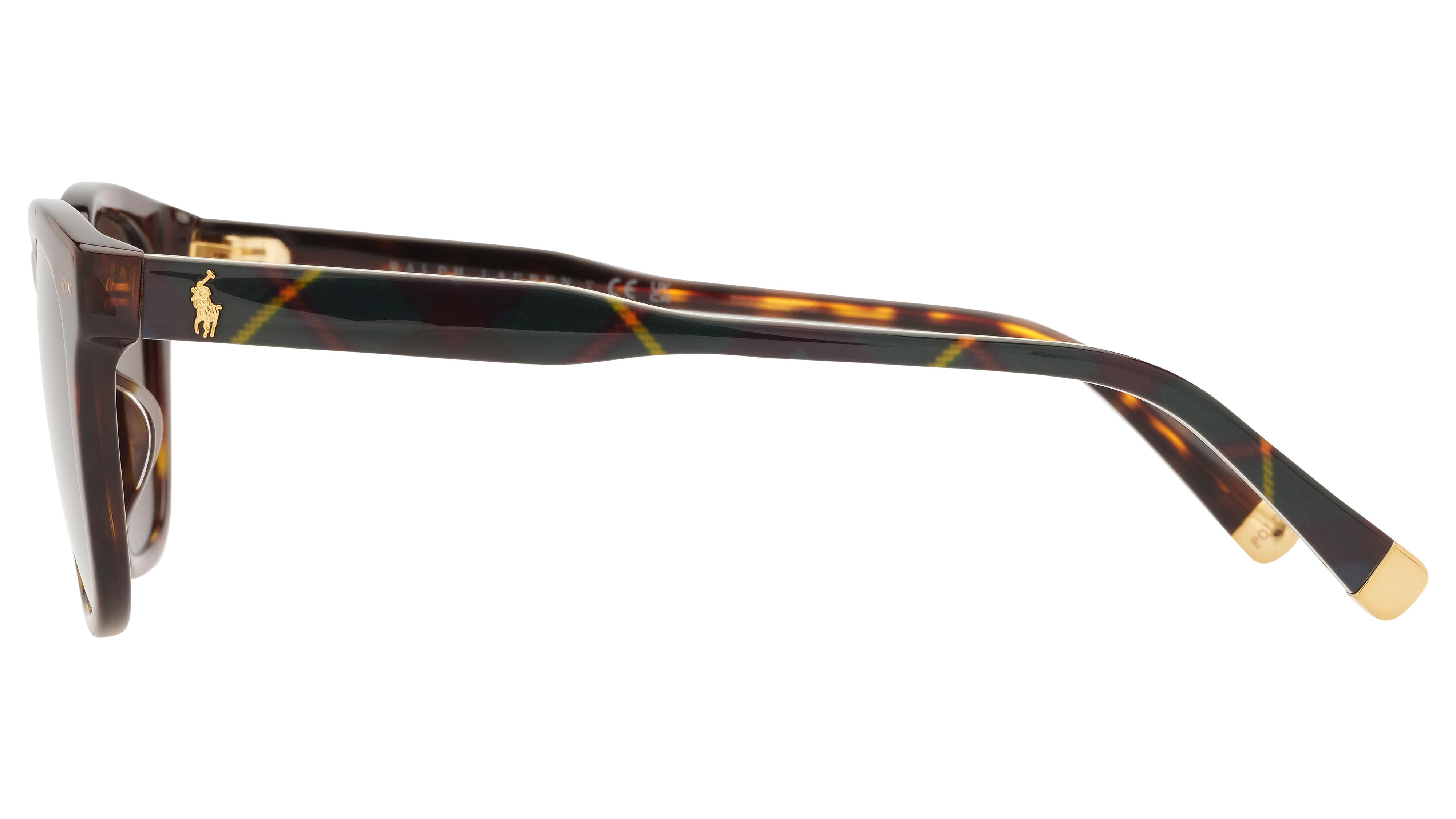 Lunettes de soleil Polo Ralph Lauren Homme Écaille Carré ph4242u Gauche