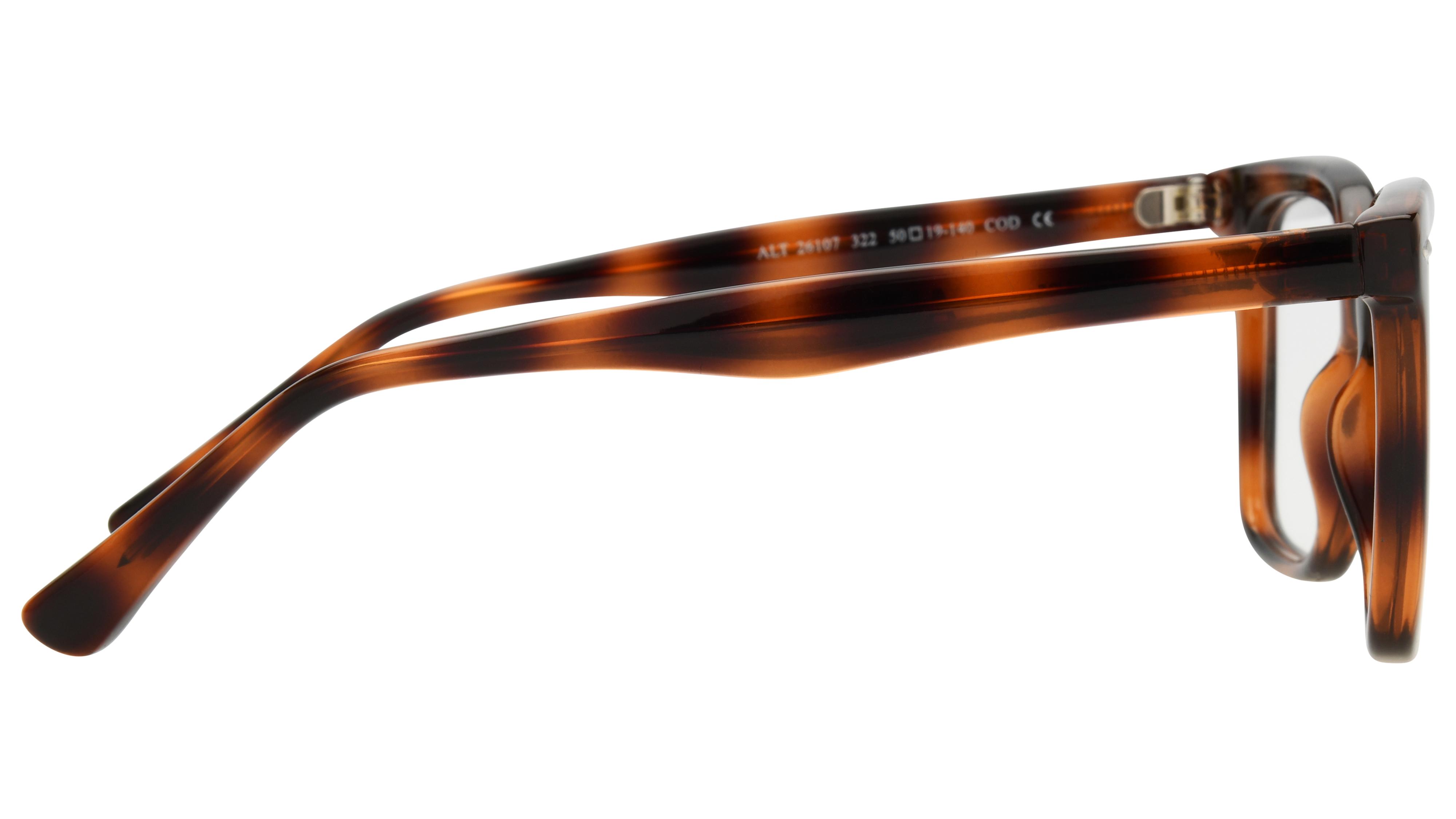 Lunettes de vue Alternance Femme Écaille Carré Alt26107 Droite
