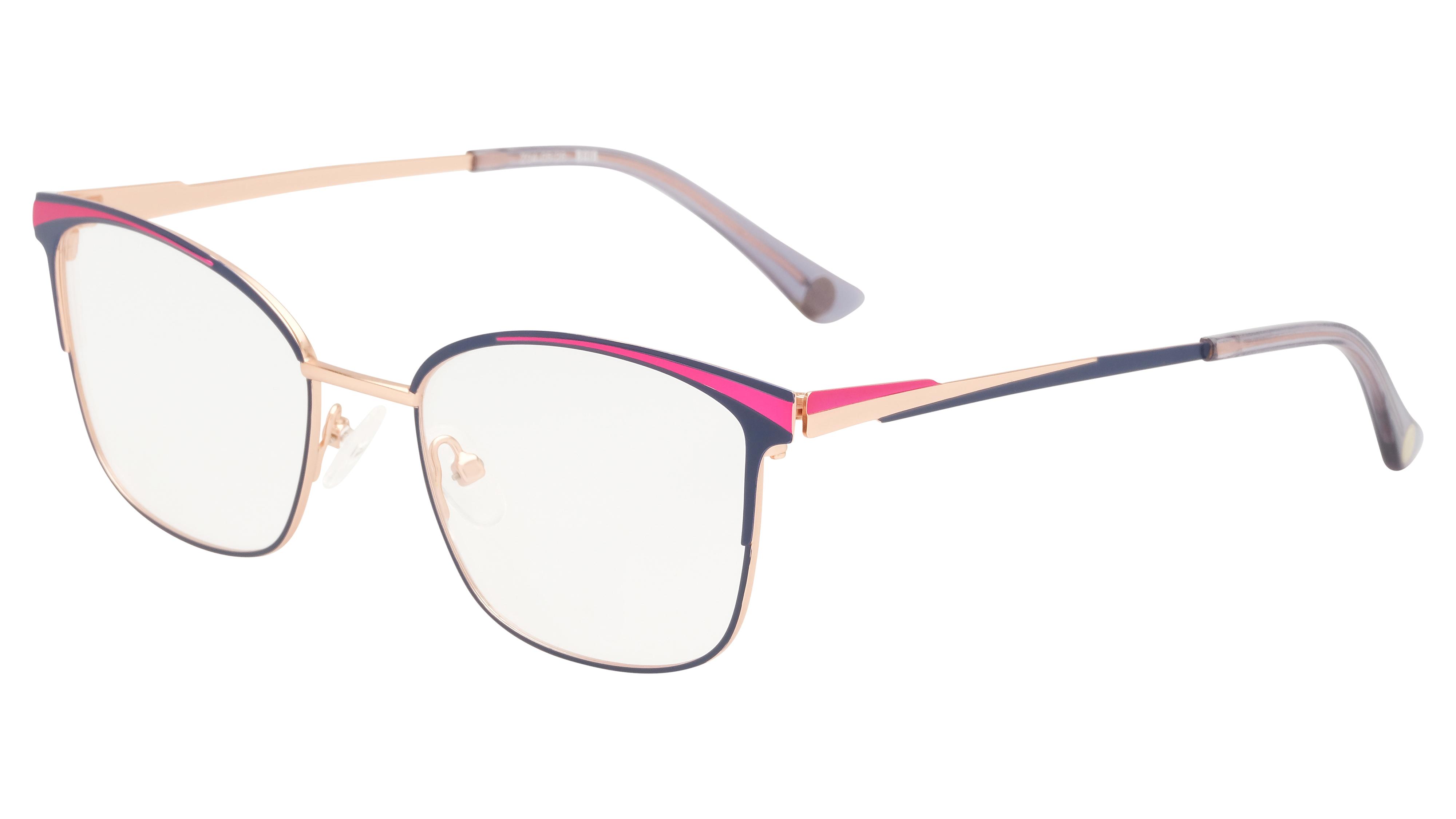 Lunettes de vue Baïa Femme Violet Papillon Baa2609 Trois-Quart