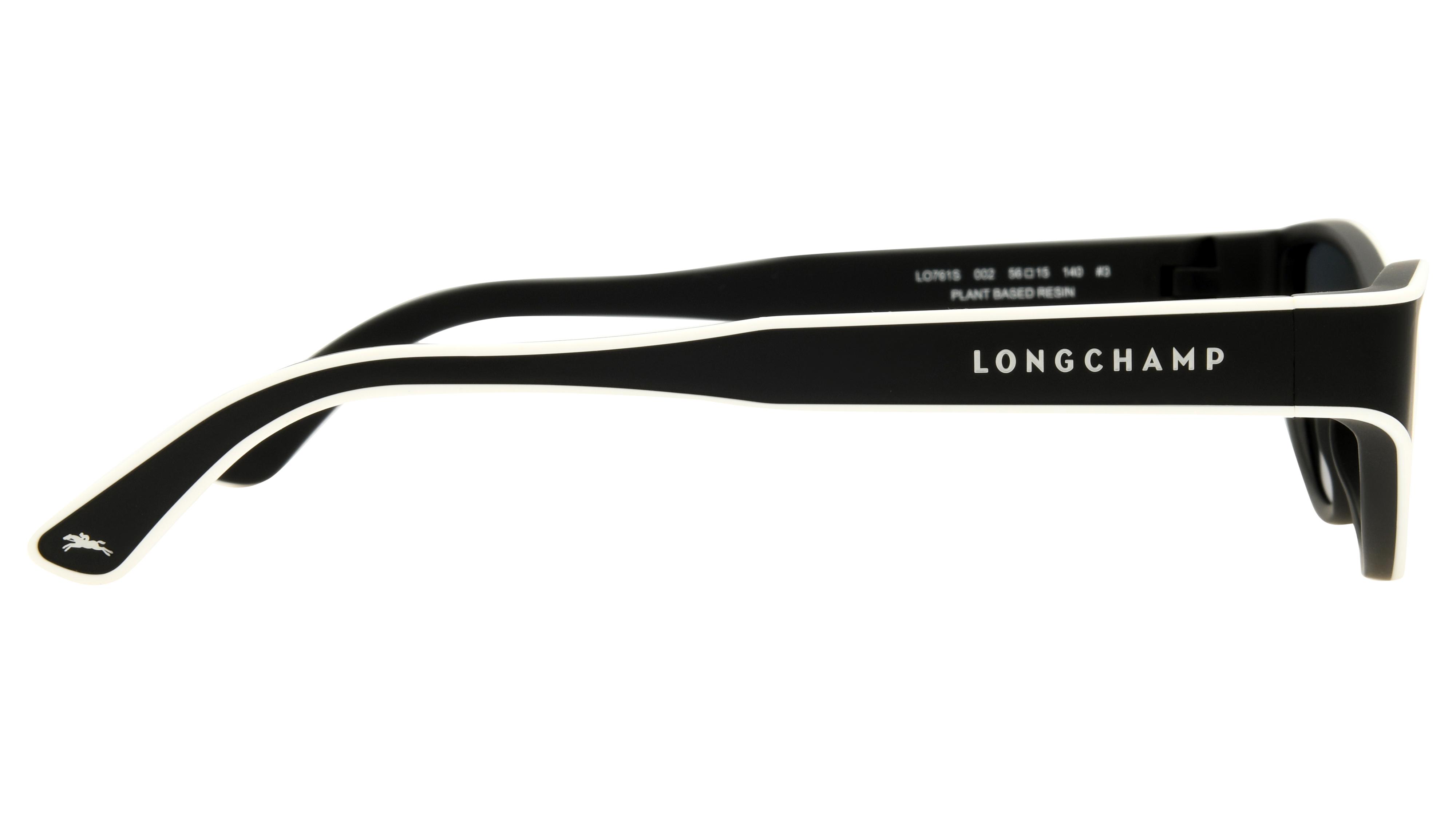 Lunettes de soleil Longchamp Femme Noir Papillon LO761S Droite