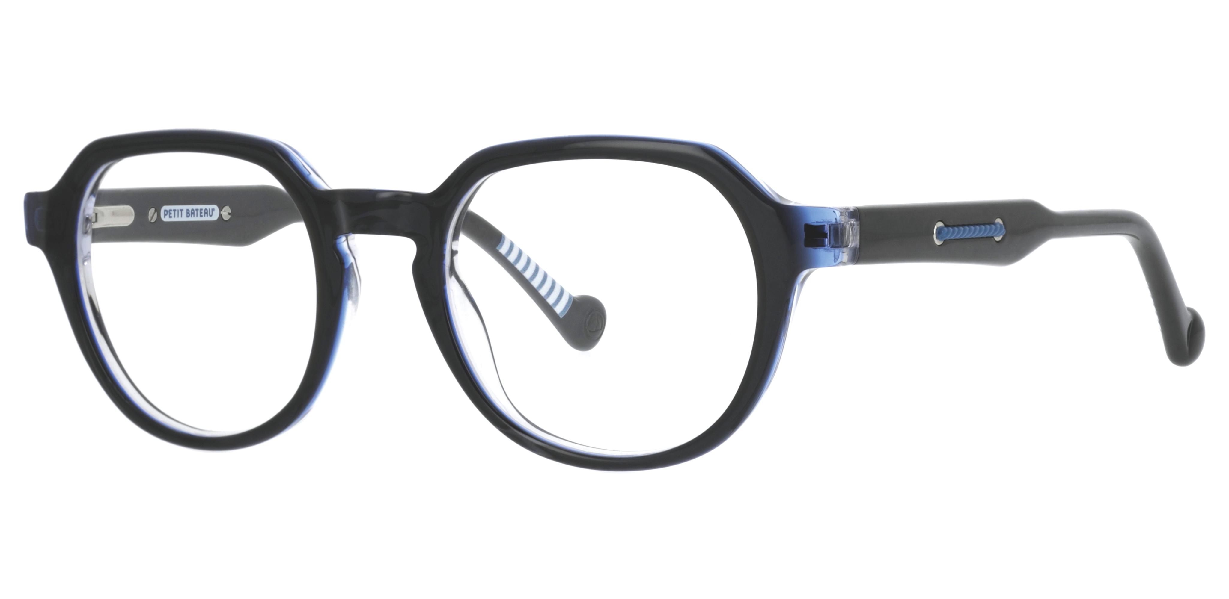 Lunettes de vue Petit Bateau Enfant Bleu Carré Brehat Gauche