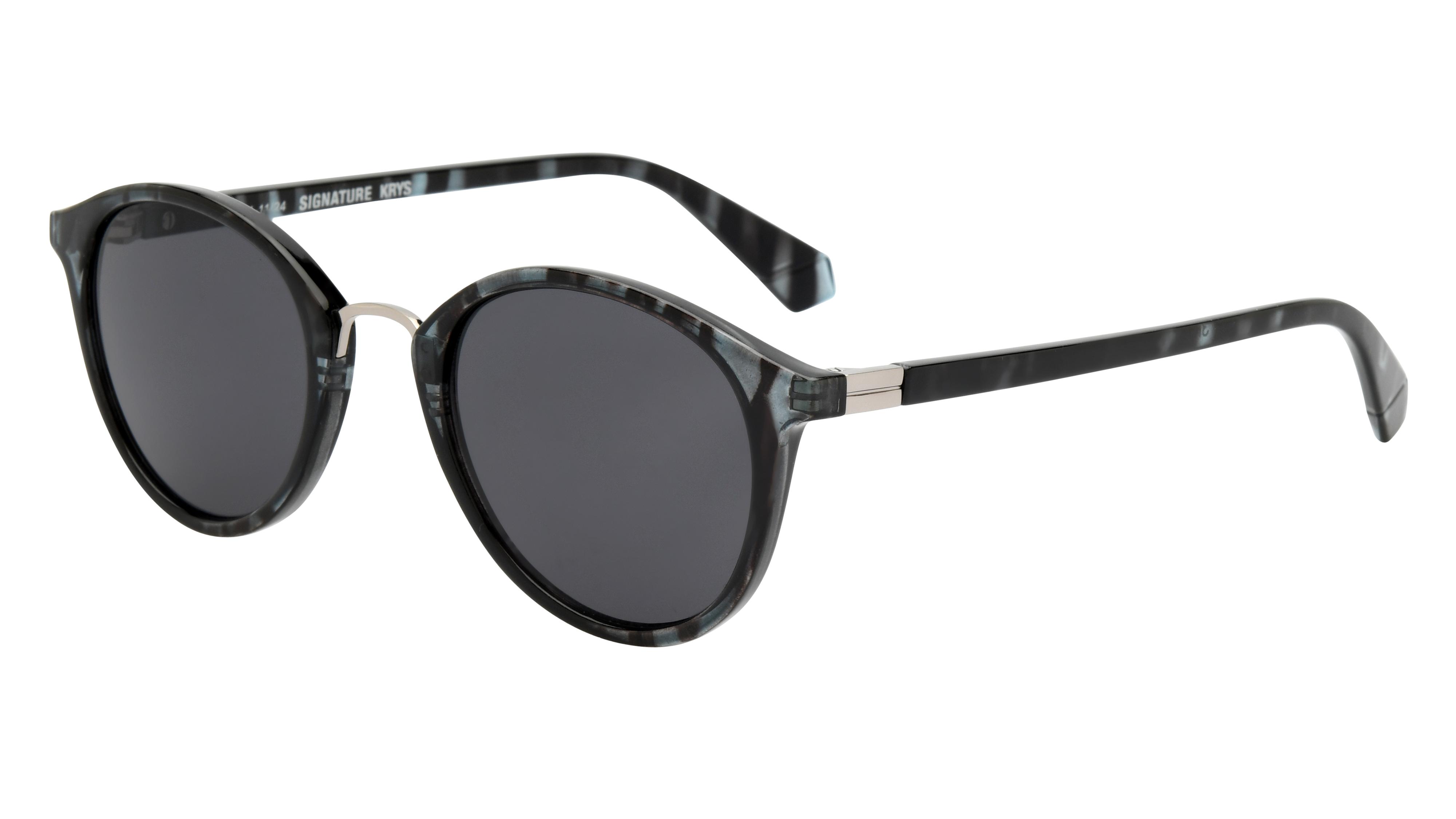 Lunettes de soleil Signature Krys Mixte Bleu Pantos Skj2510-B Trois-Quart