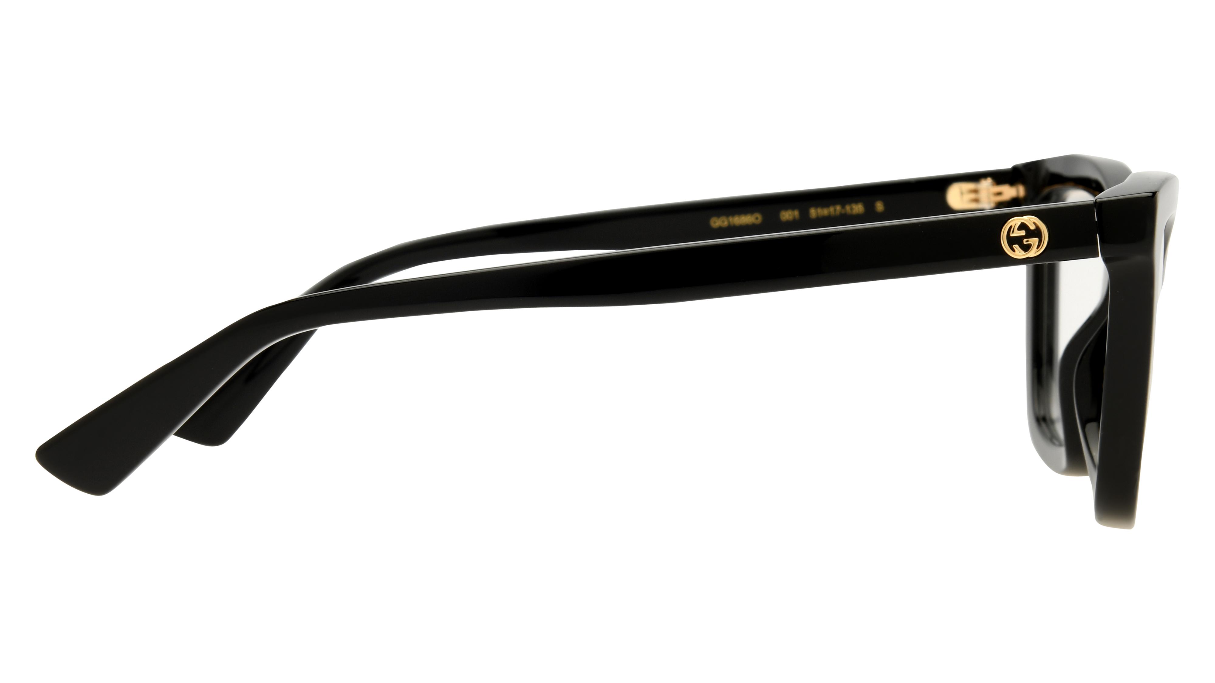 Lunettes de vue Gucci Femme Noir Papillon Gg1686O Droite