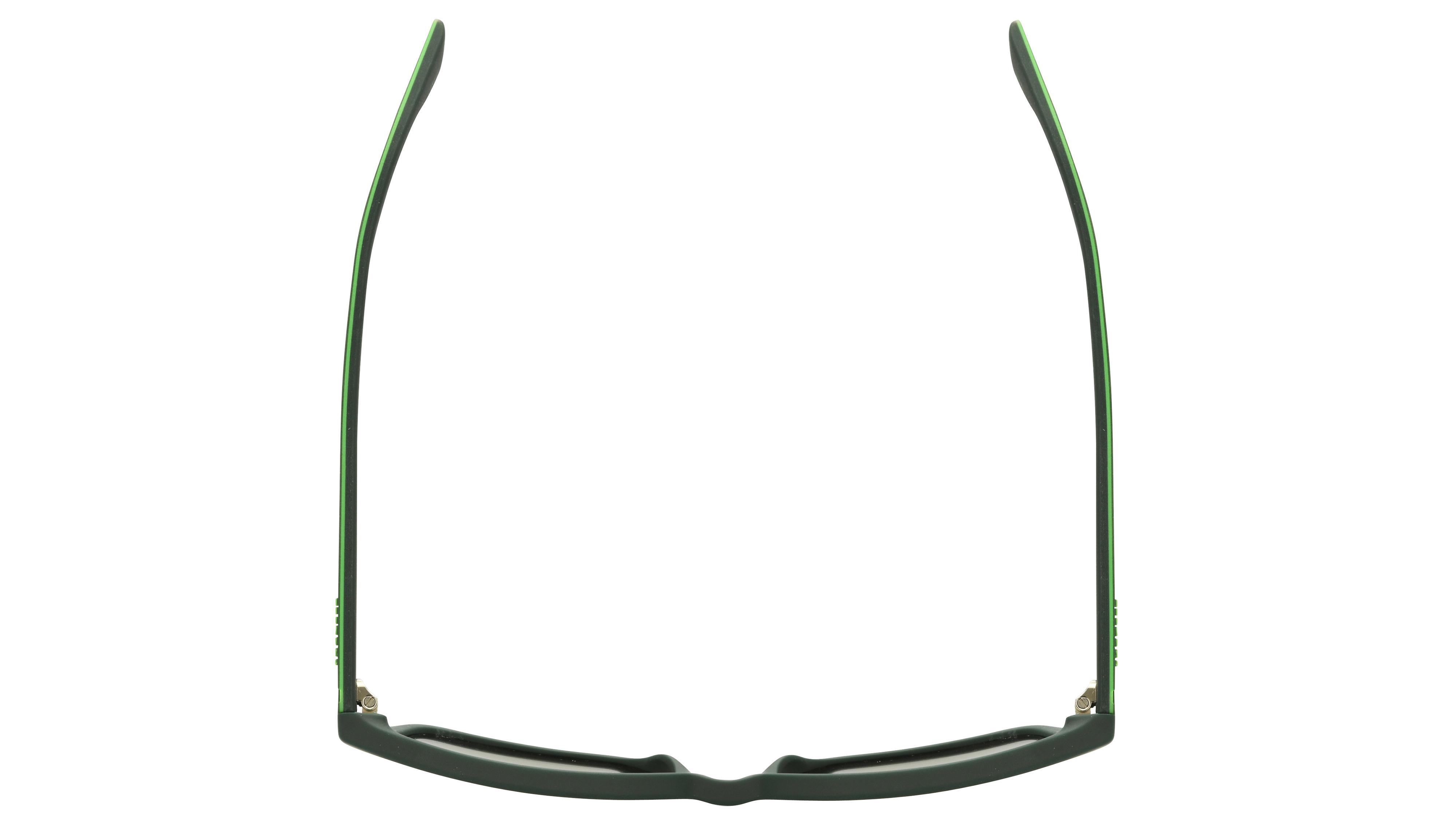 Lunettes de soleil Lacoste Homme Vert Rectangle l6032s Dessus