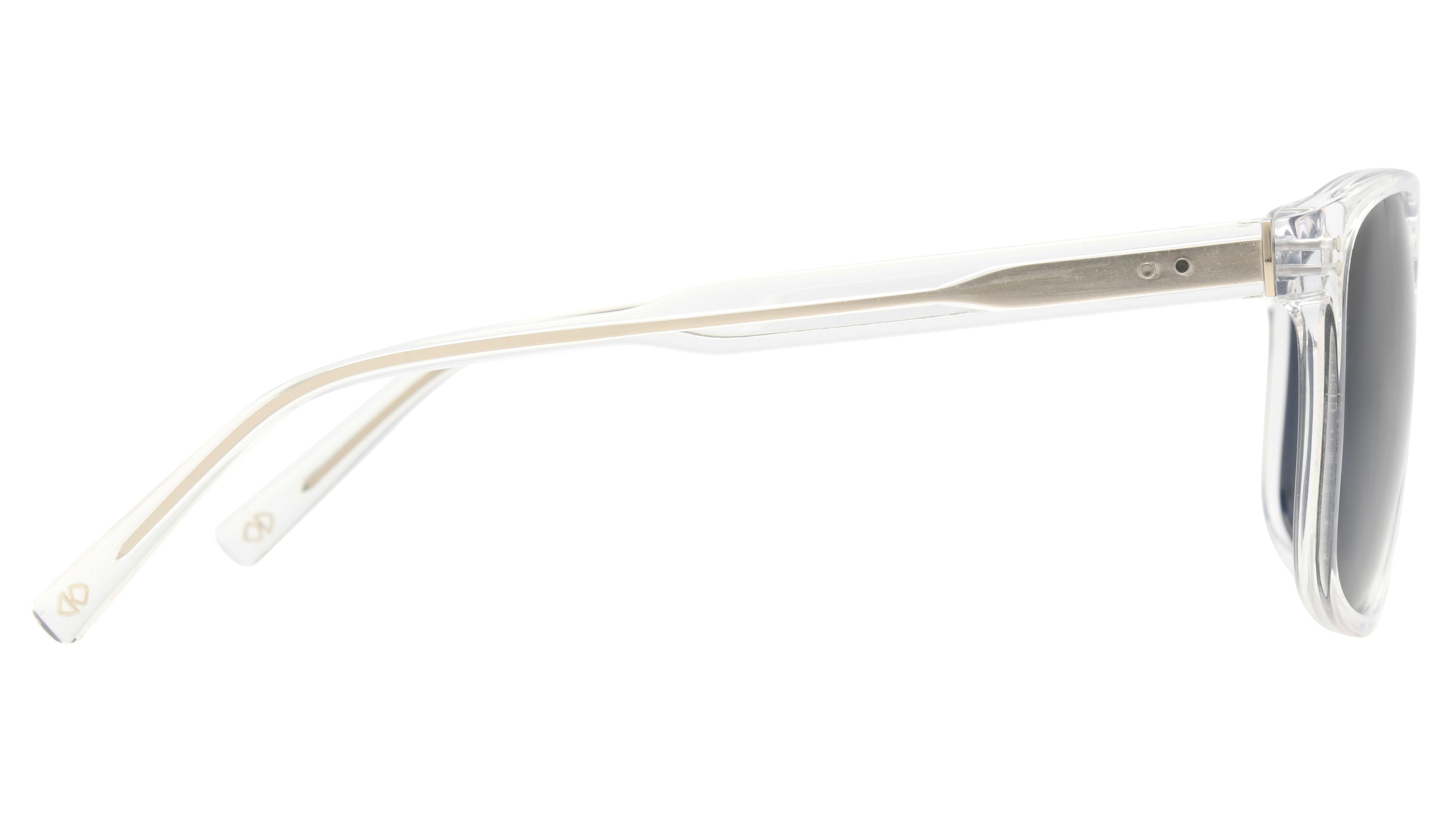 Lunettes de soleil Signature Krys Homme Transparent Rectangle Skj2537-D Droite
