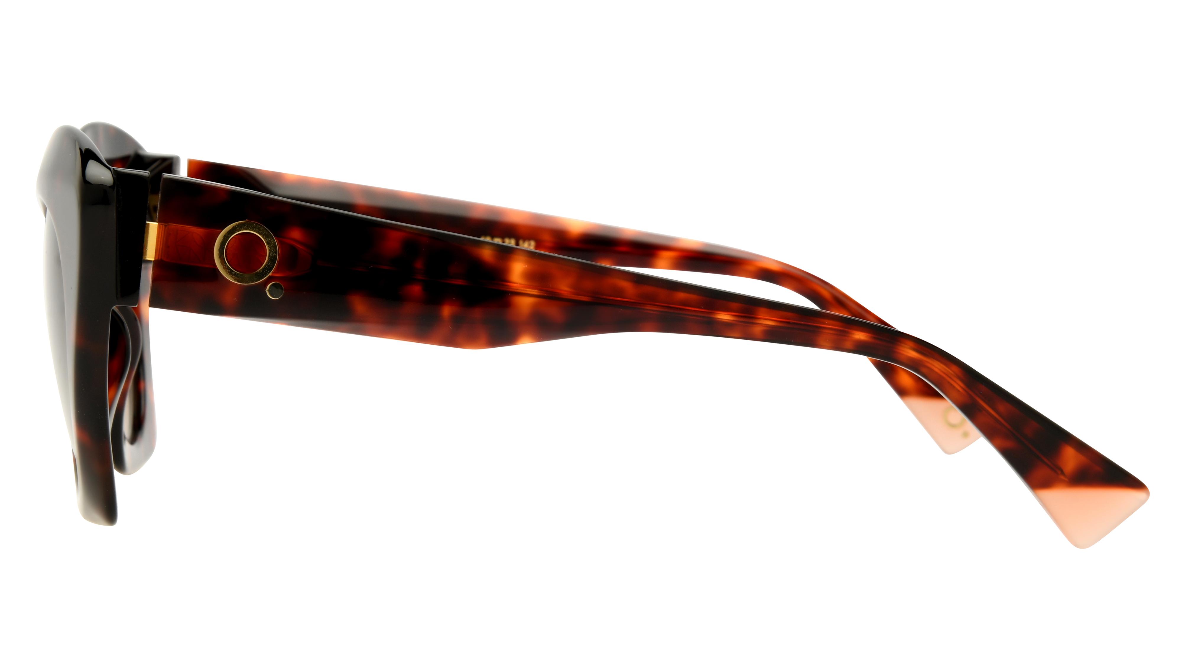 Lunettes de soleil Etnia Barcelona Femme Écaille Papillon Belice Gauche
