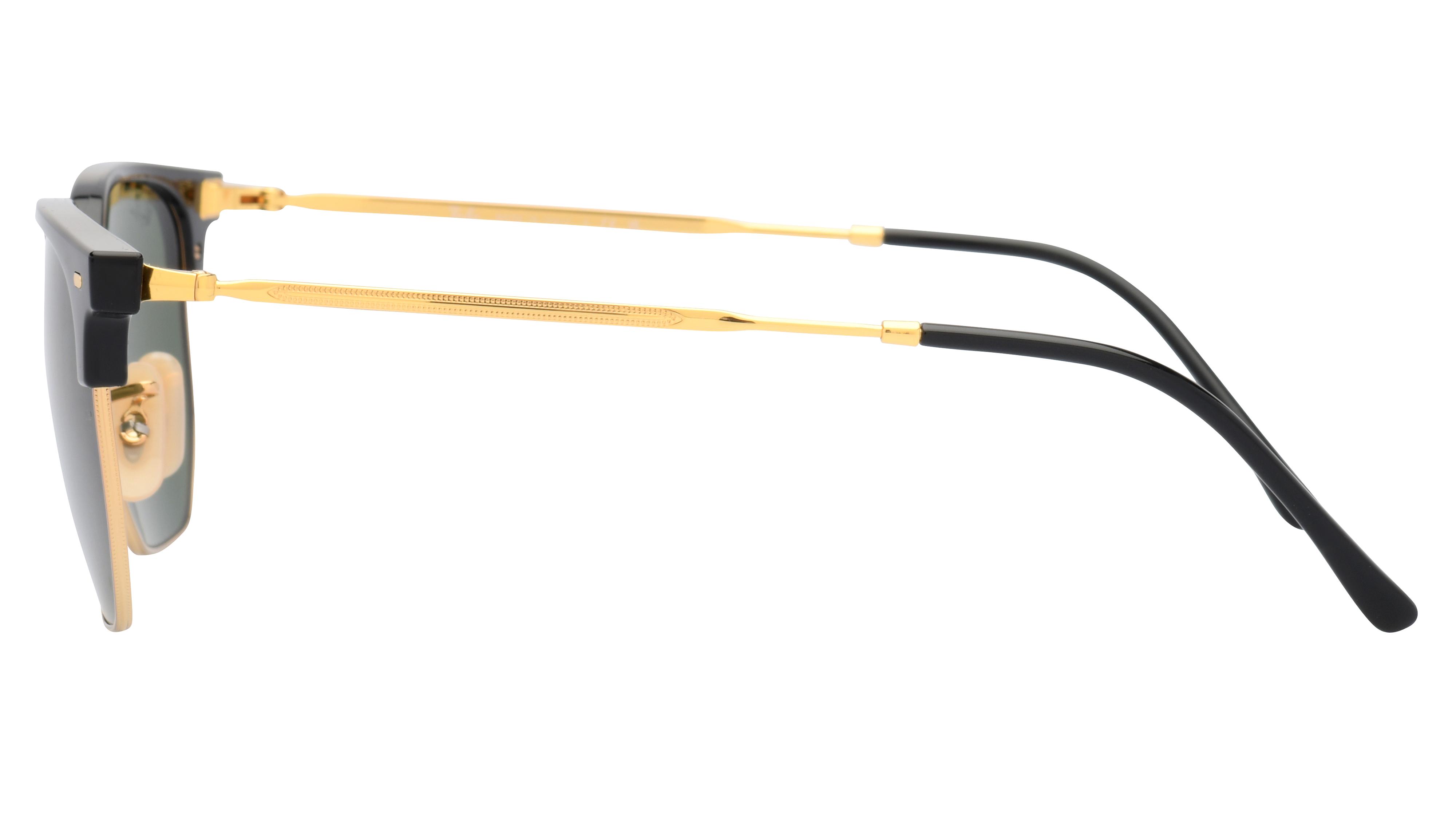 Lunettes de soleil Ray-Ban Mixte Or Carré RB4416 Gauche