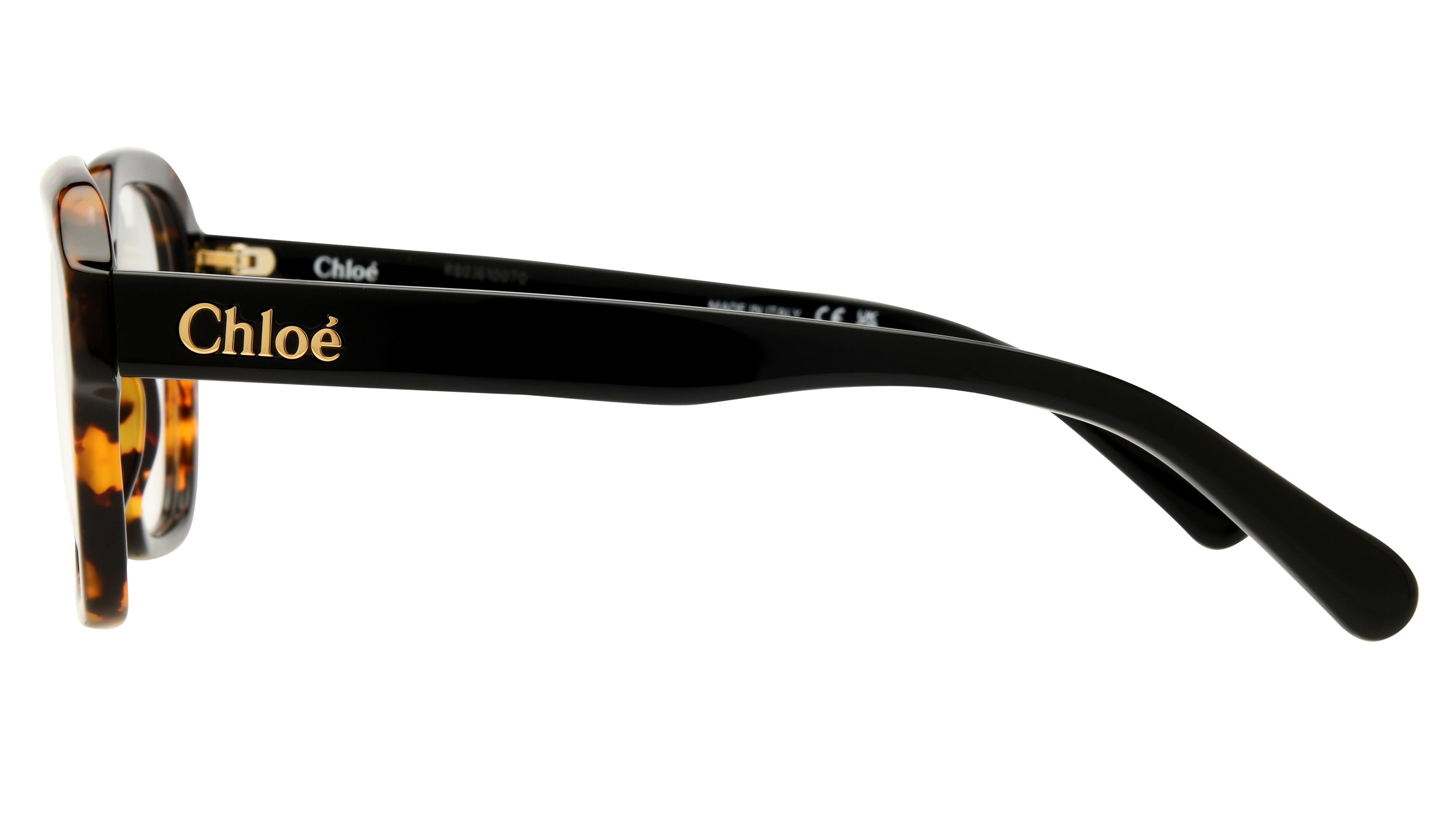 Lunettes de vue Chloé Femme Écaille Rectangle Ch0272O Gauche