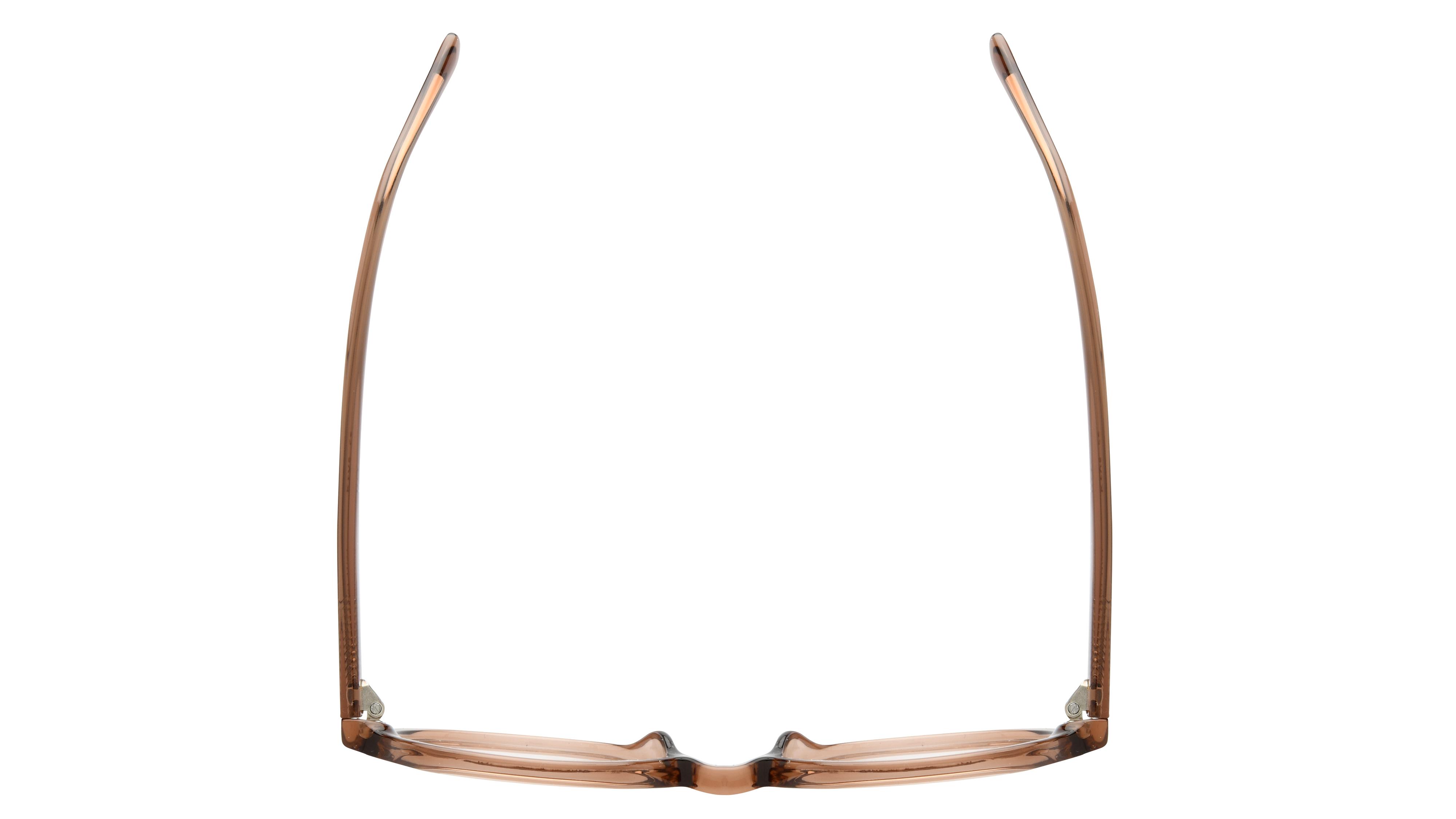 Lunettes de vue Signature Krys Femme Marron Carré Kor2401 Dessus