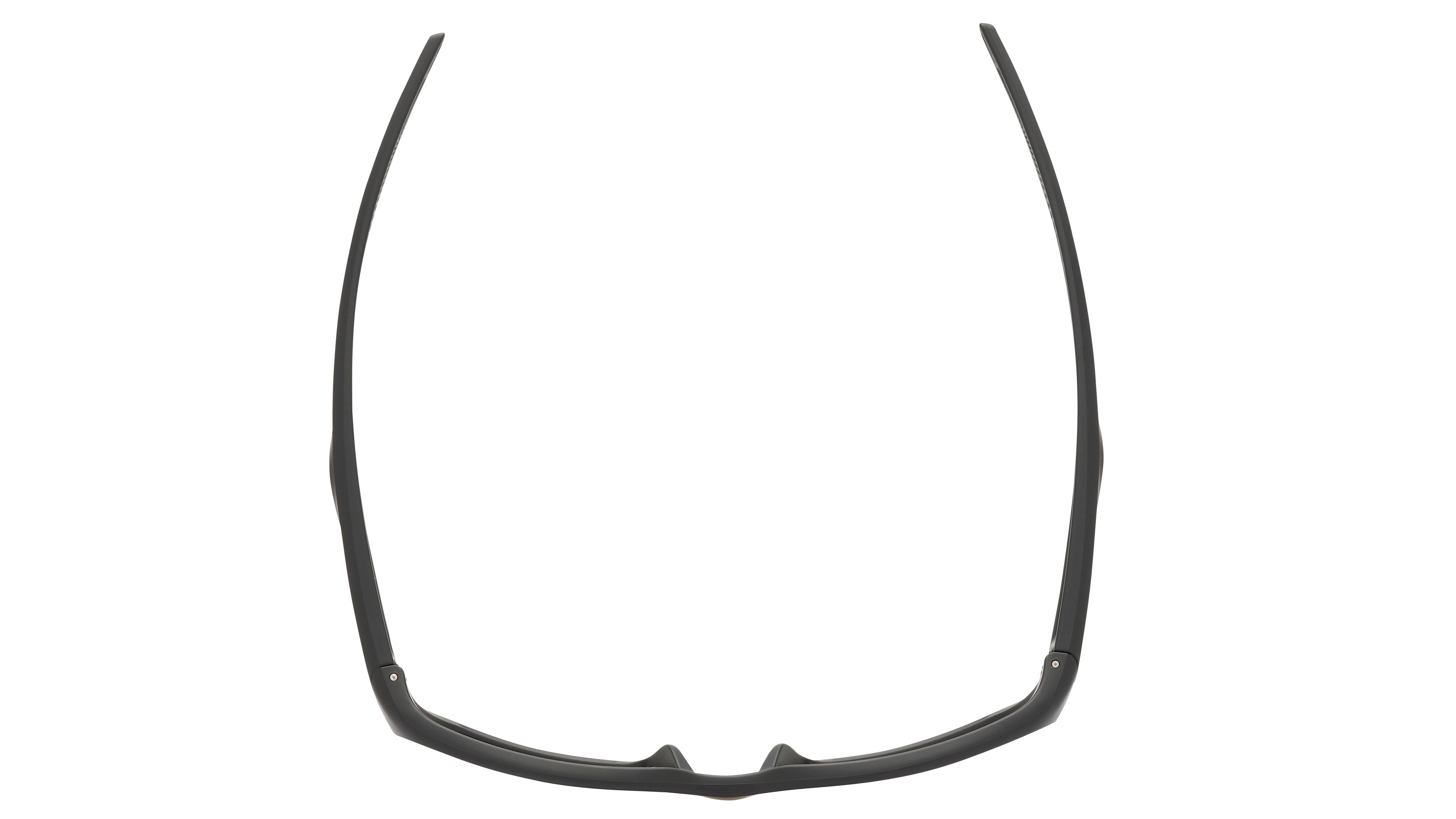 Lunettes de soleil Oakley Mixte Noir Rectangle oo9530 Dessus
