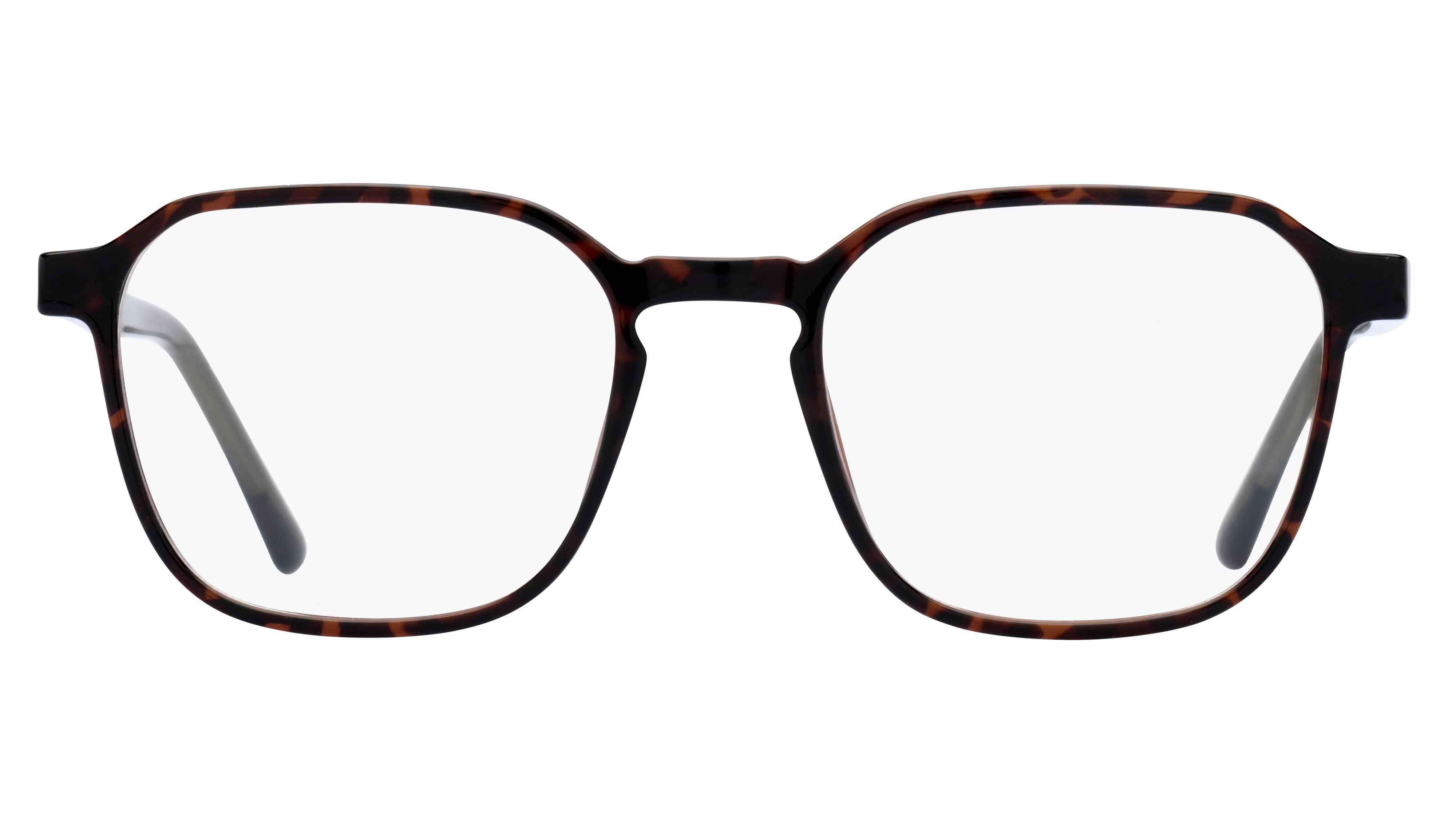 Lunettes de vue Signature Krys Homme Écaille Carré Kor2303 Face