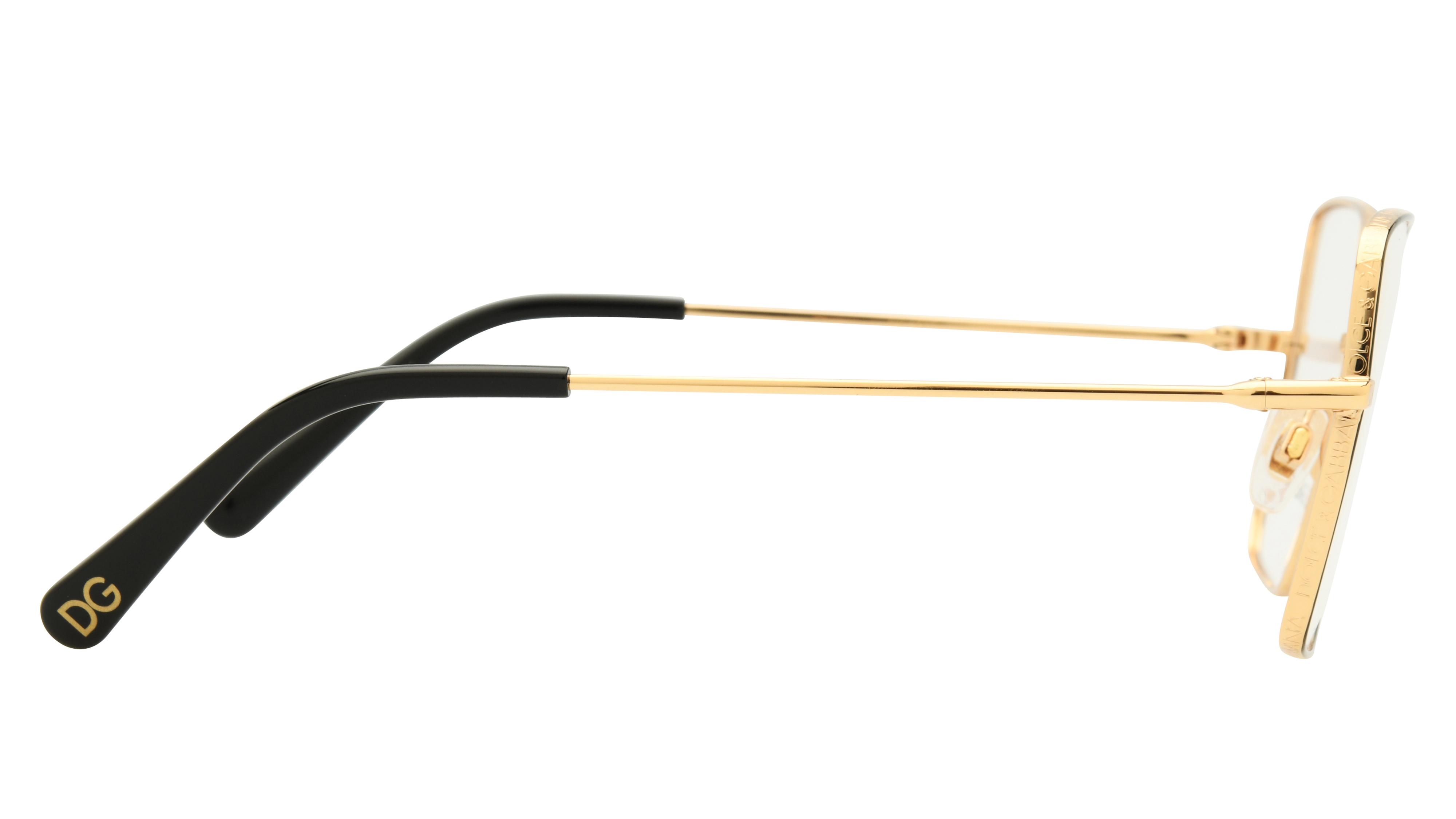 Lunettes de vue  Femme Noir Carré dg1323 Droite